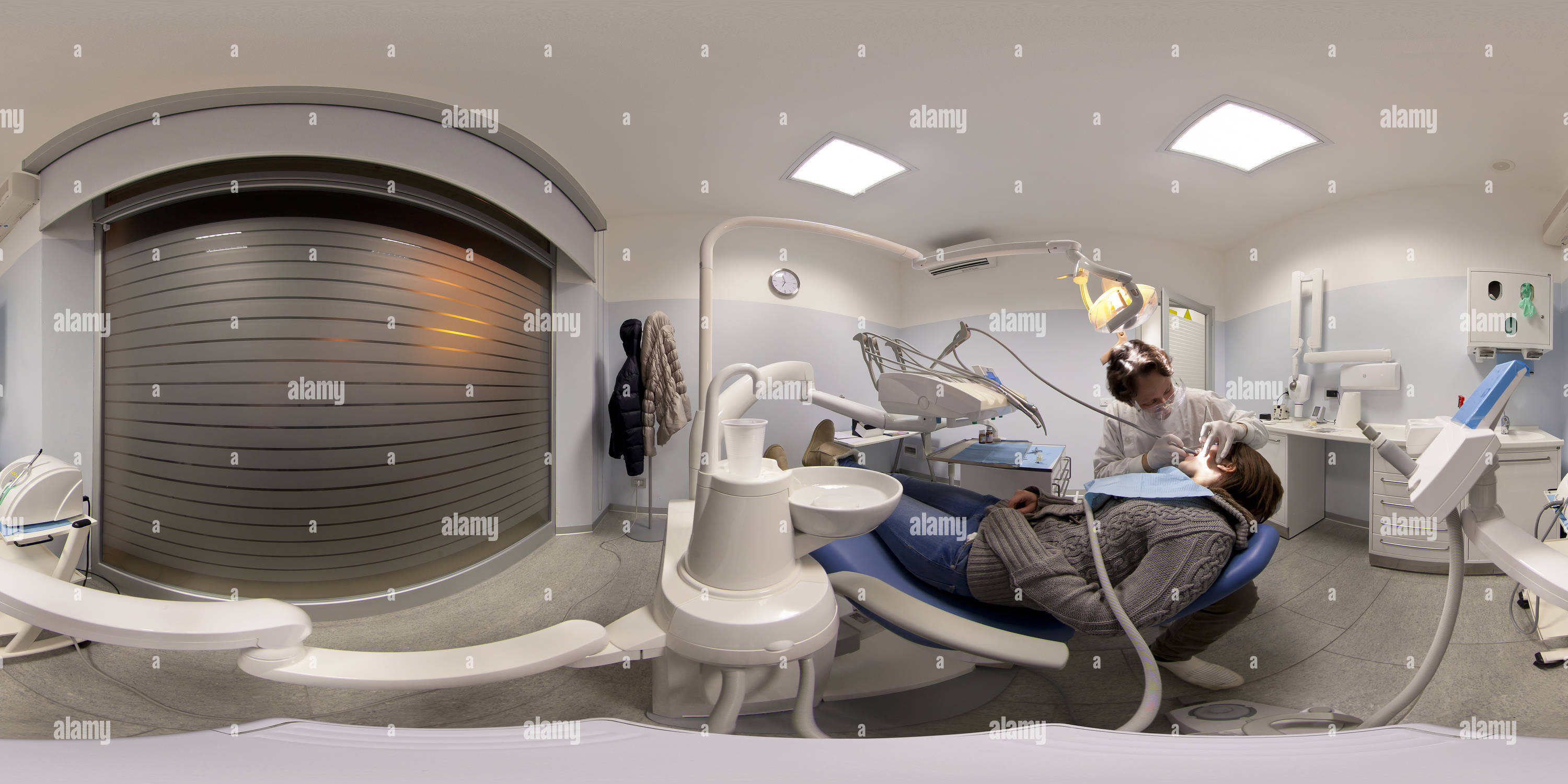 Vue panoramique à 360° de Studio dentistico