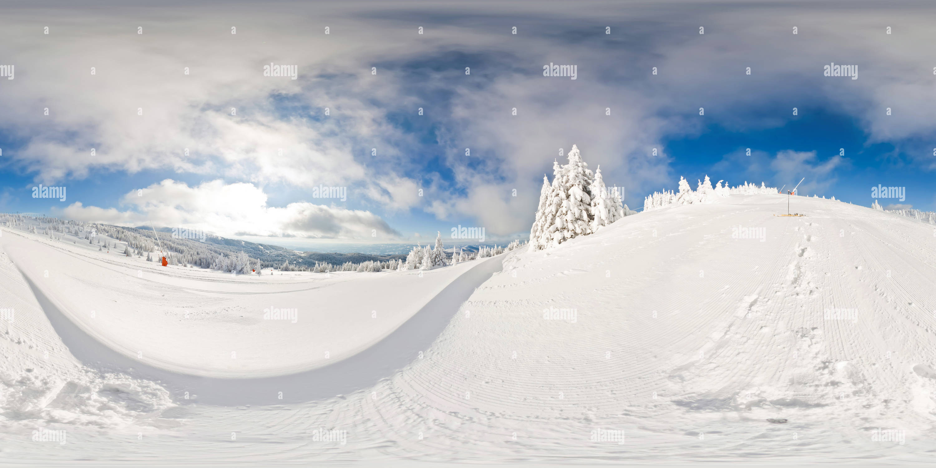 Vue panoramique à 360° de Marine Vode, Kopaonik 2012