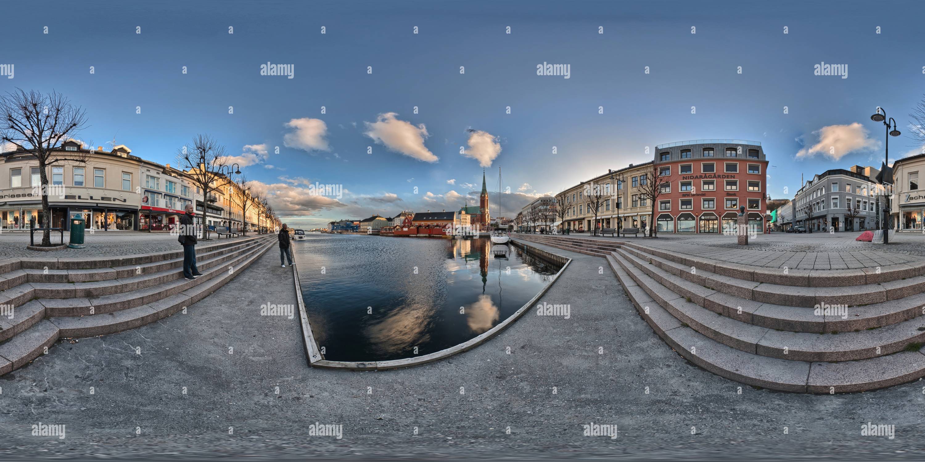 Vue panoramique à 360° de Ville d'Arendal