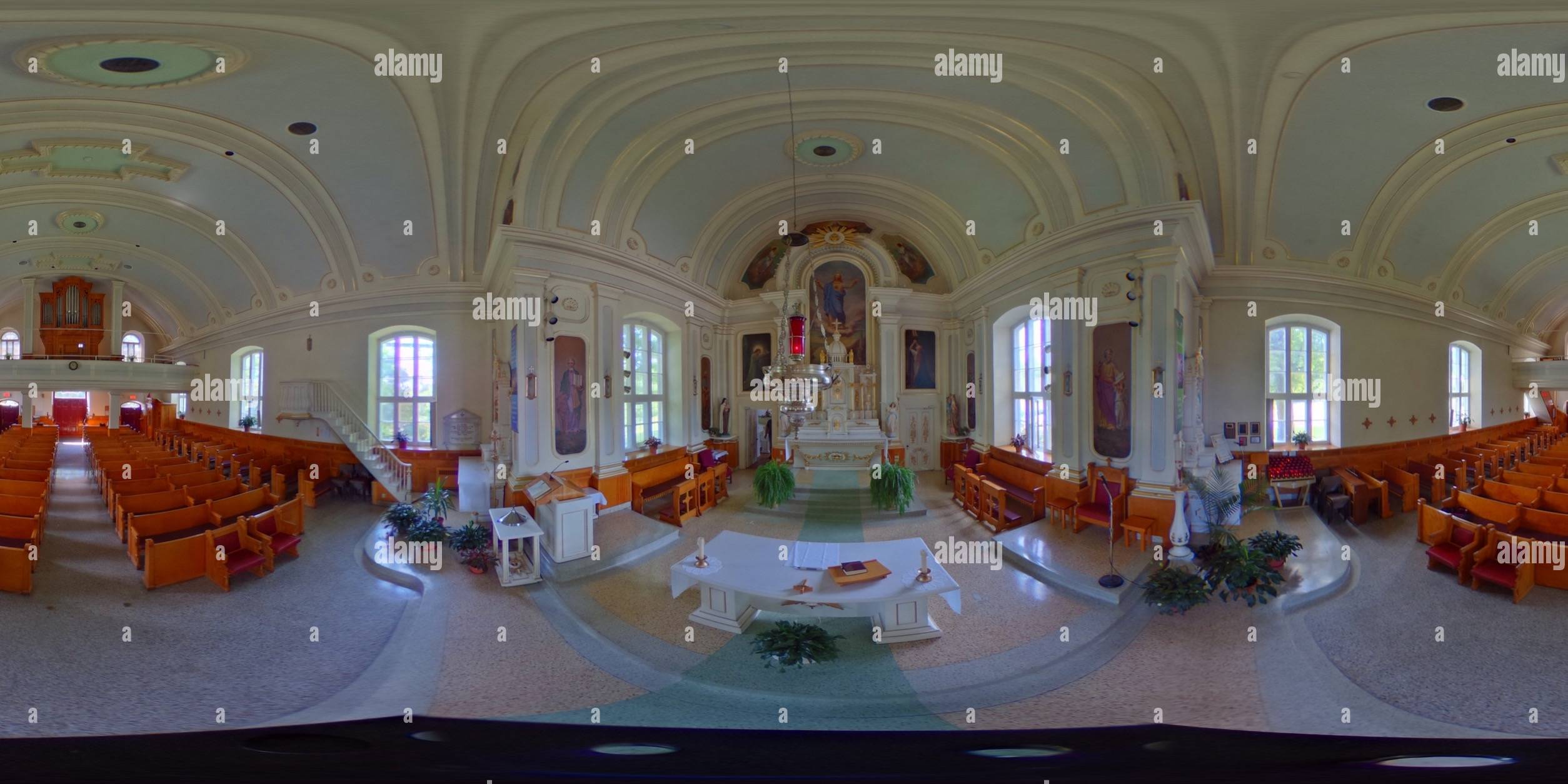 Vue panoramique à 360° de Église Cap-Rouge