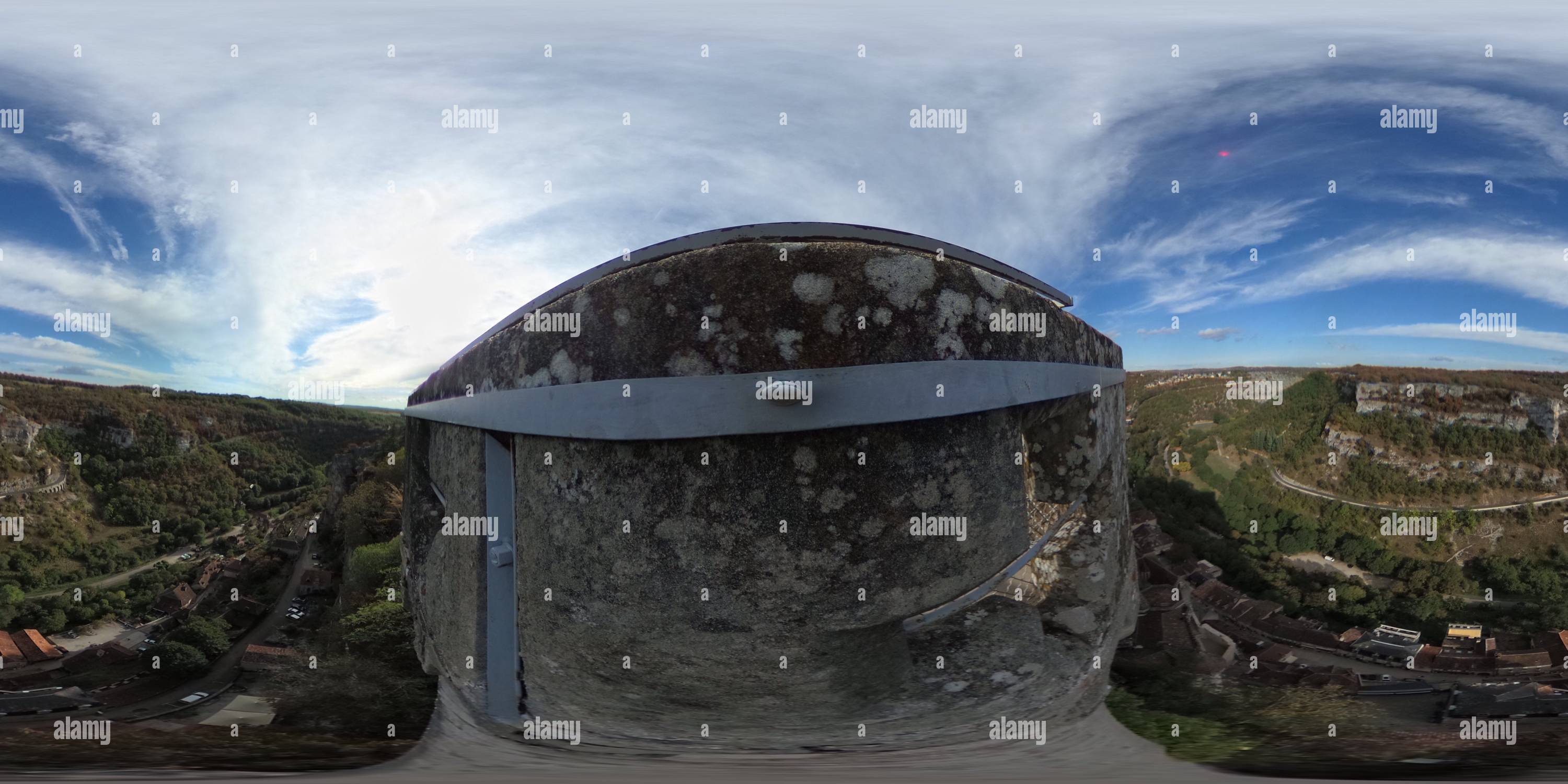 Vue panoramique à 360° de Rocamadour 1