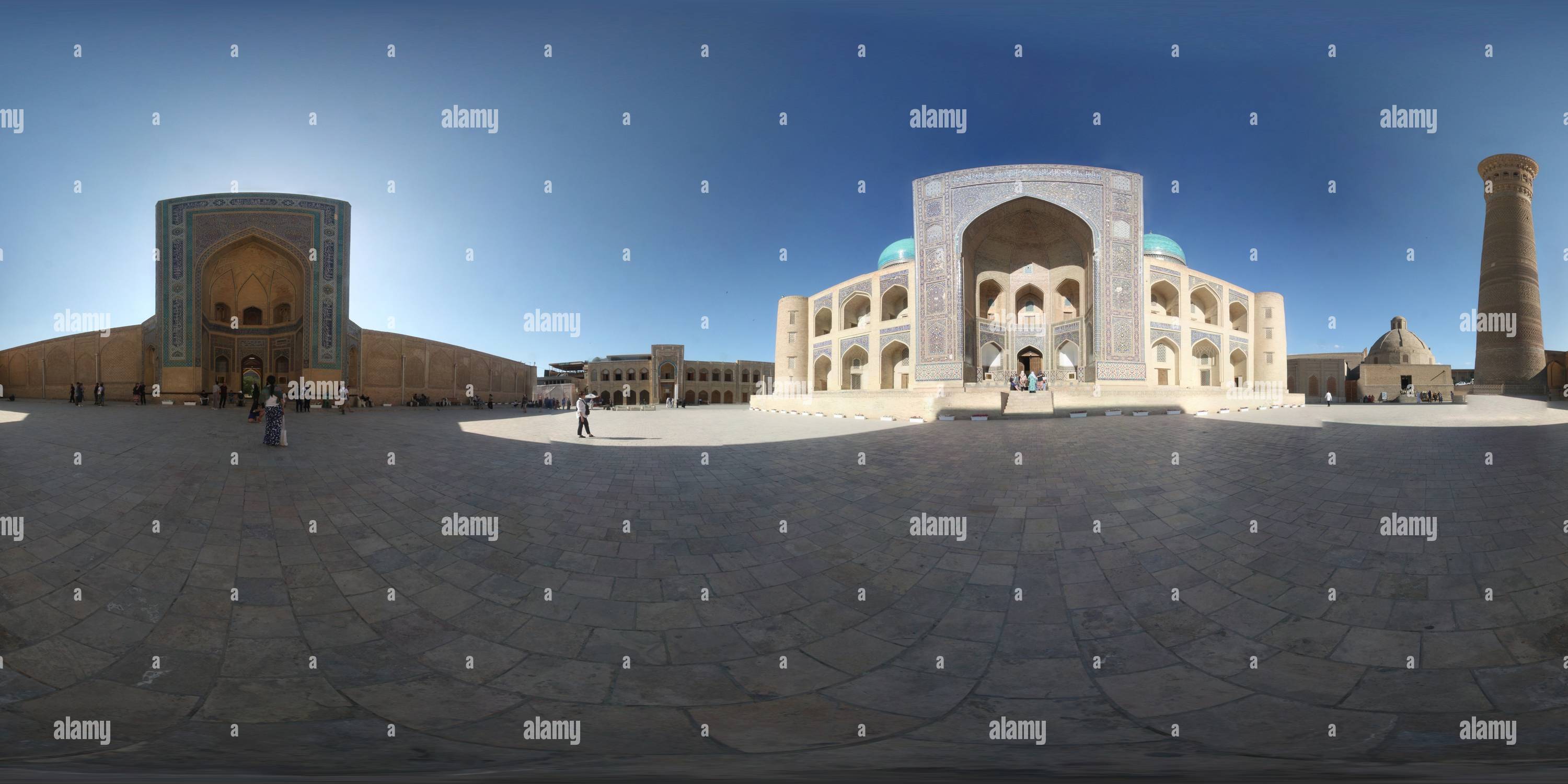 Vue panoramique à 360° de POI Kalyan Bujara