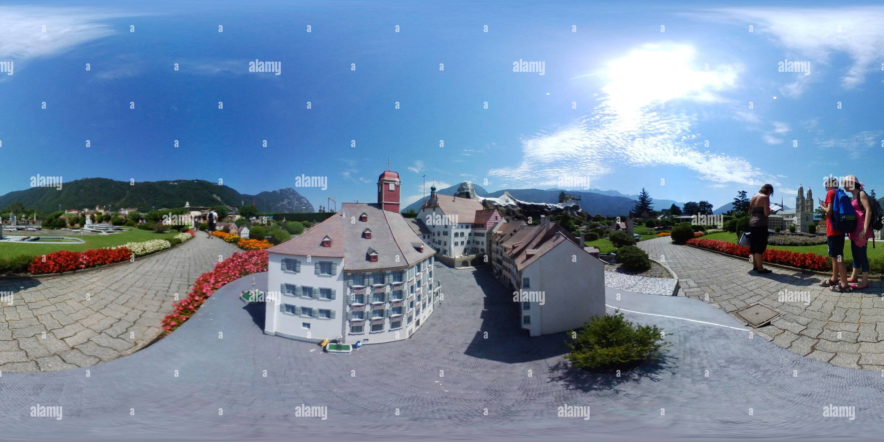 Vue panoramique à 360° de Hofplatz, Wil