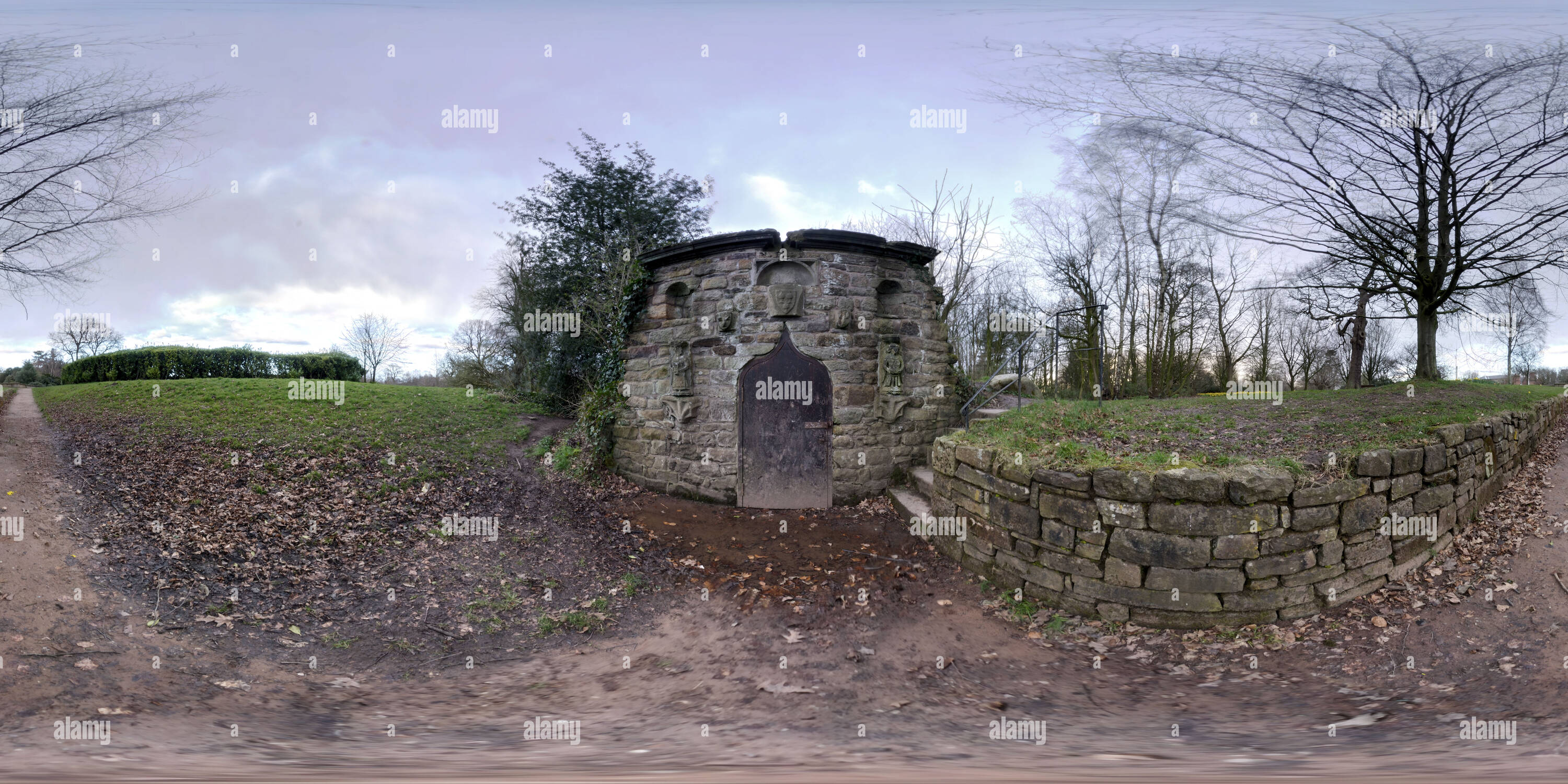 Vue panoramique à 360° de Leyland - Worden Park Ice House