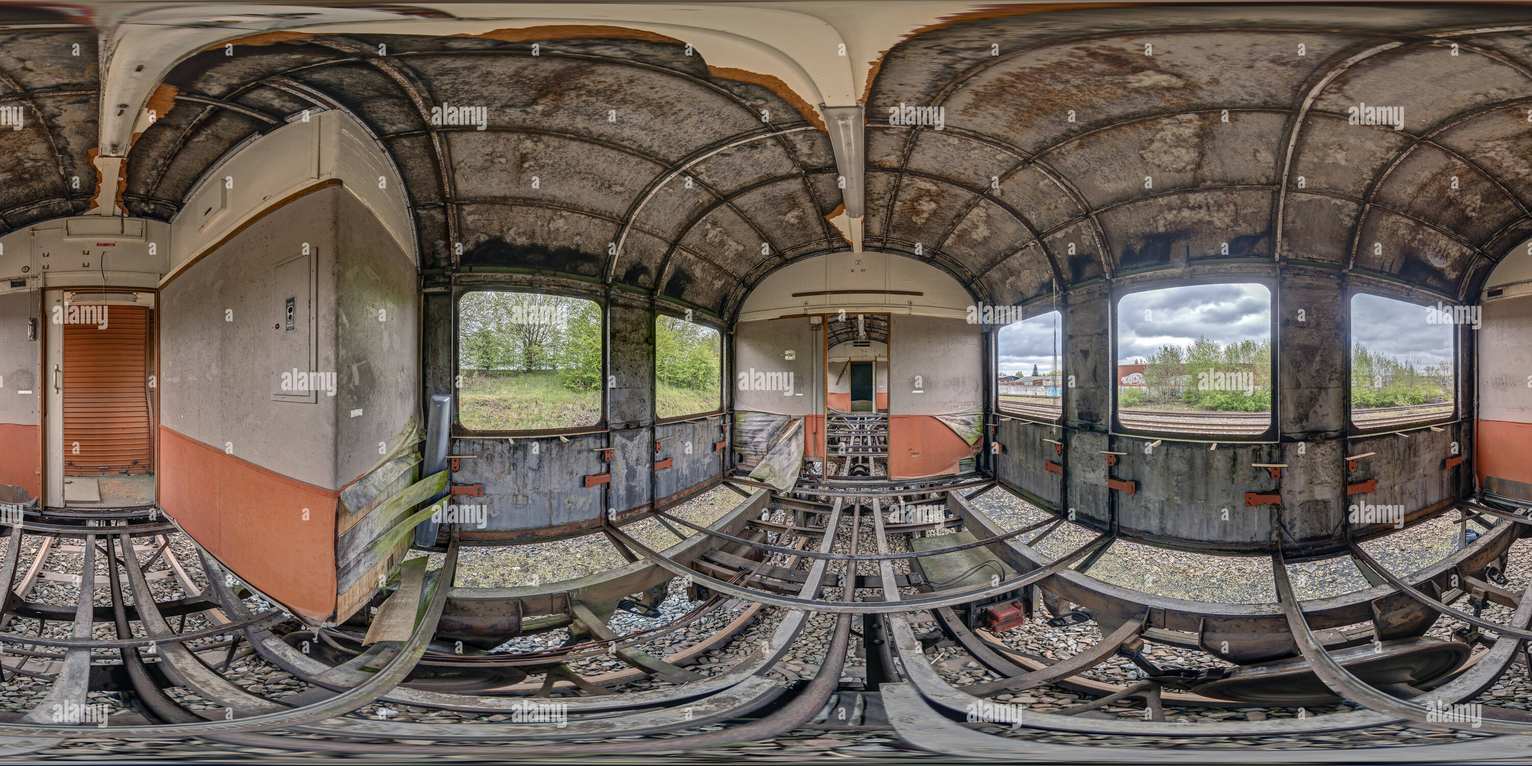 Vue panoramique à 360° de Crailsheim Instandsetzung historischer Fahrzeuge