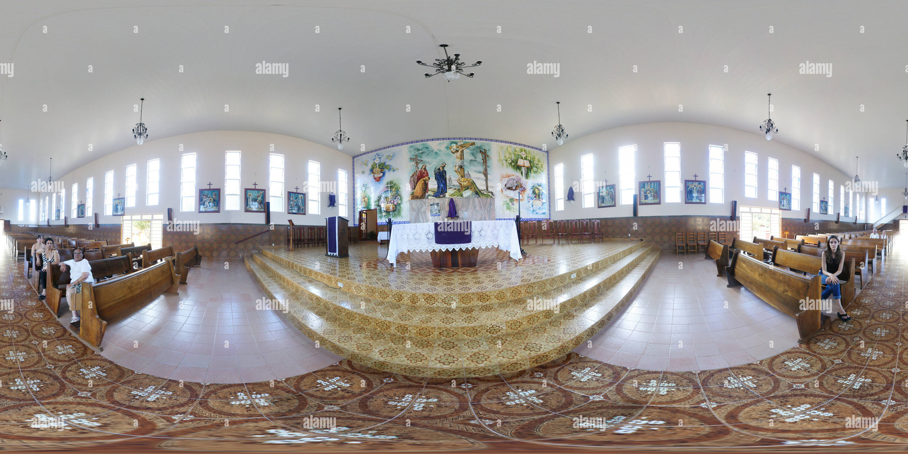 Vue panoramique à 360° de Igreja Nossa Senhora das Dores em Goncalves MG