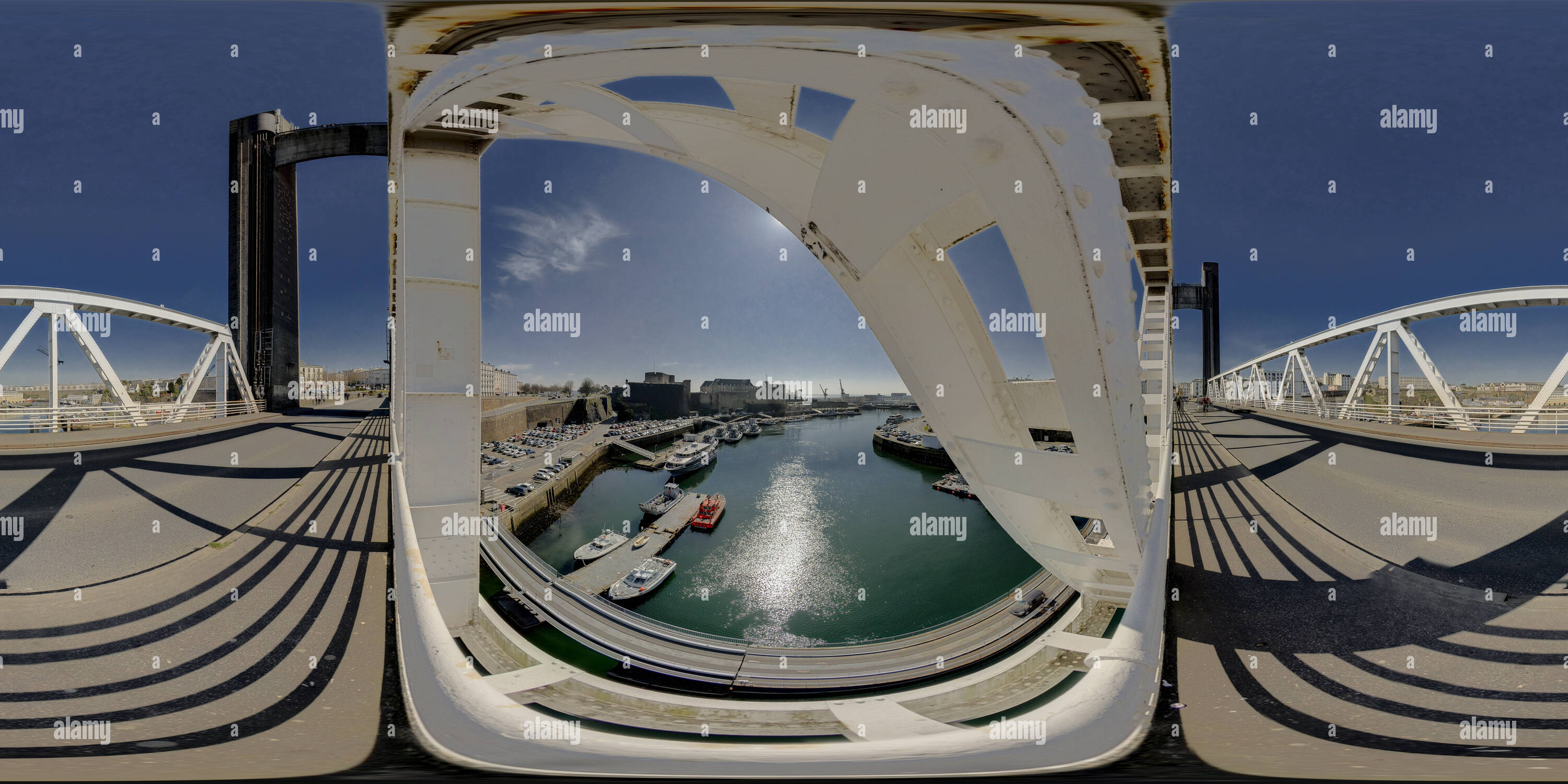 Vue panoramique à 360° de Pont de Recouvrance