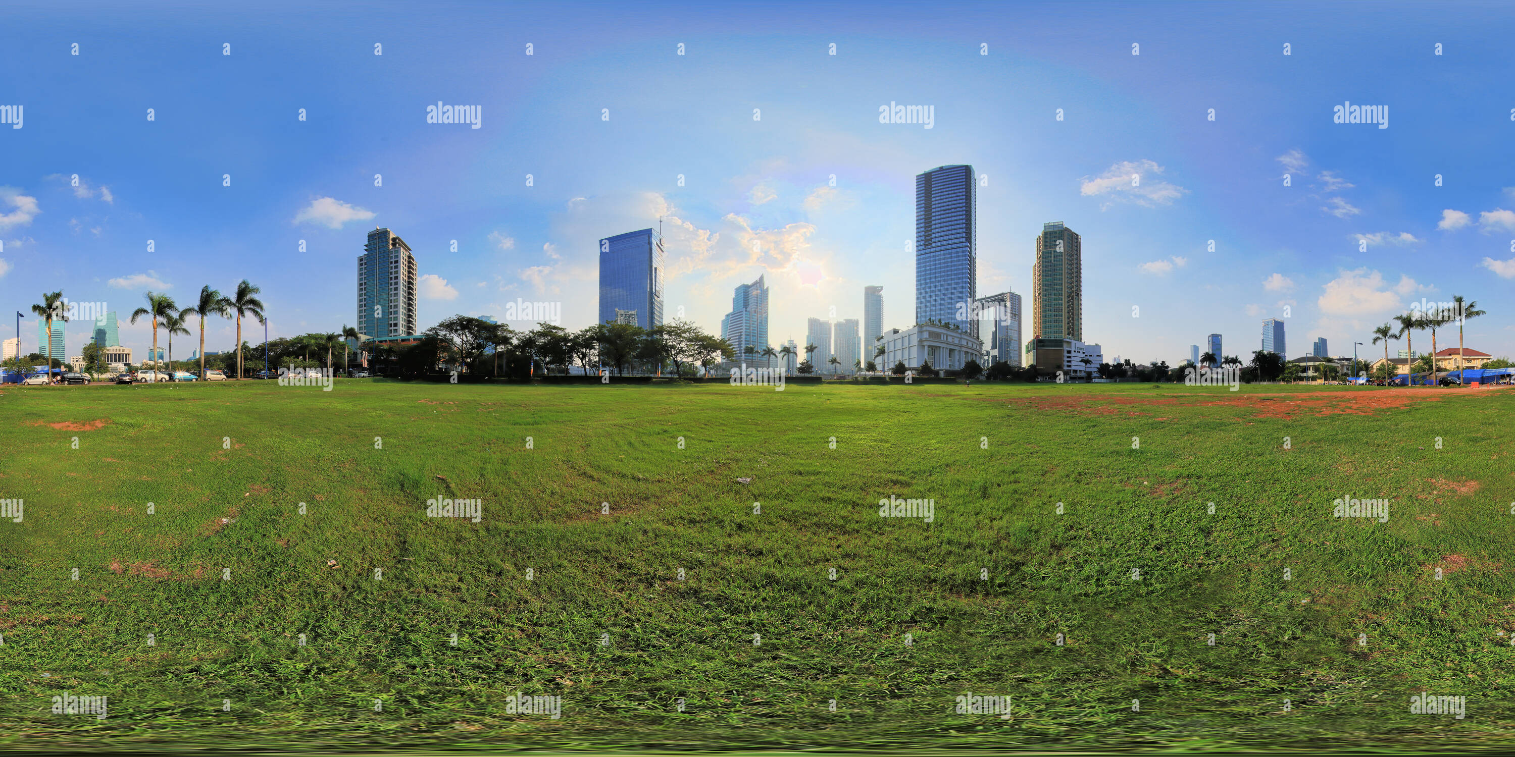 Vue panoramique à 360° de Mega Kuningan complexe International