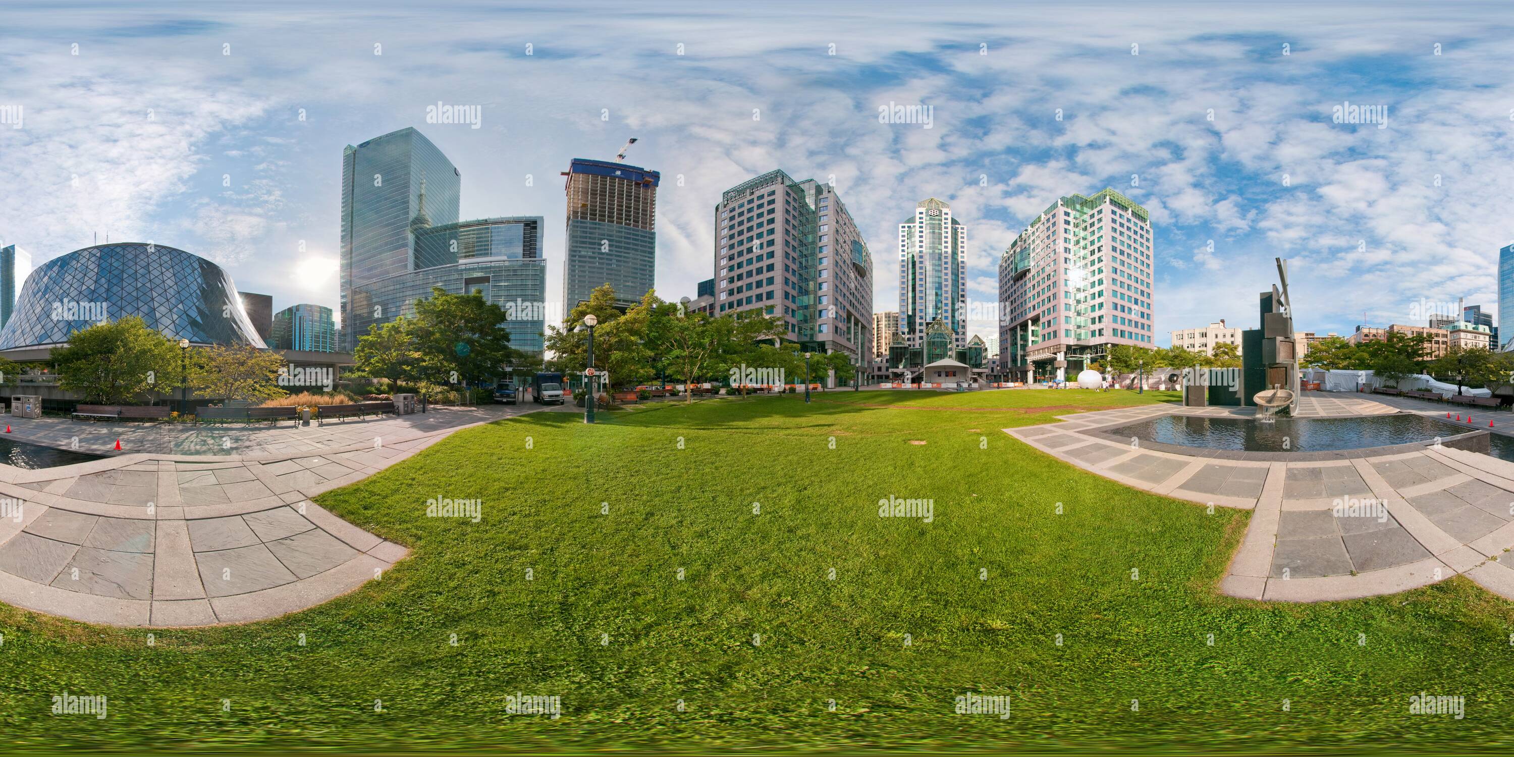 Vue panoramique à 360° de Roy Thompson Hall - Festival International du Film de Toronto