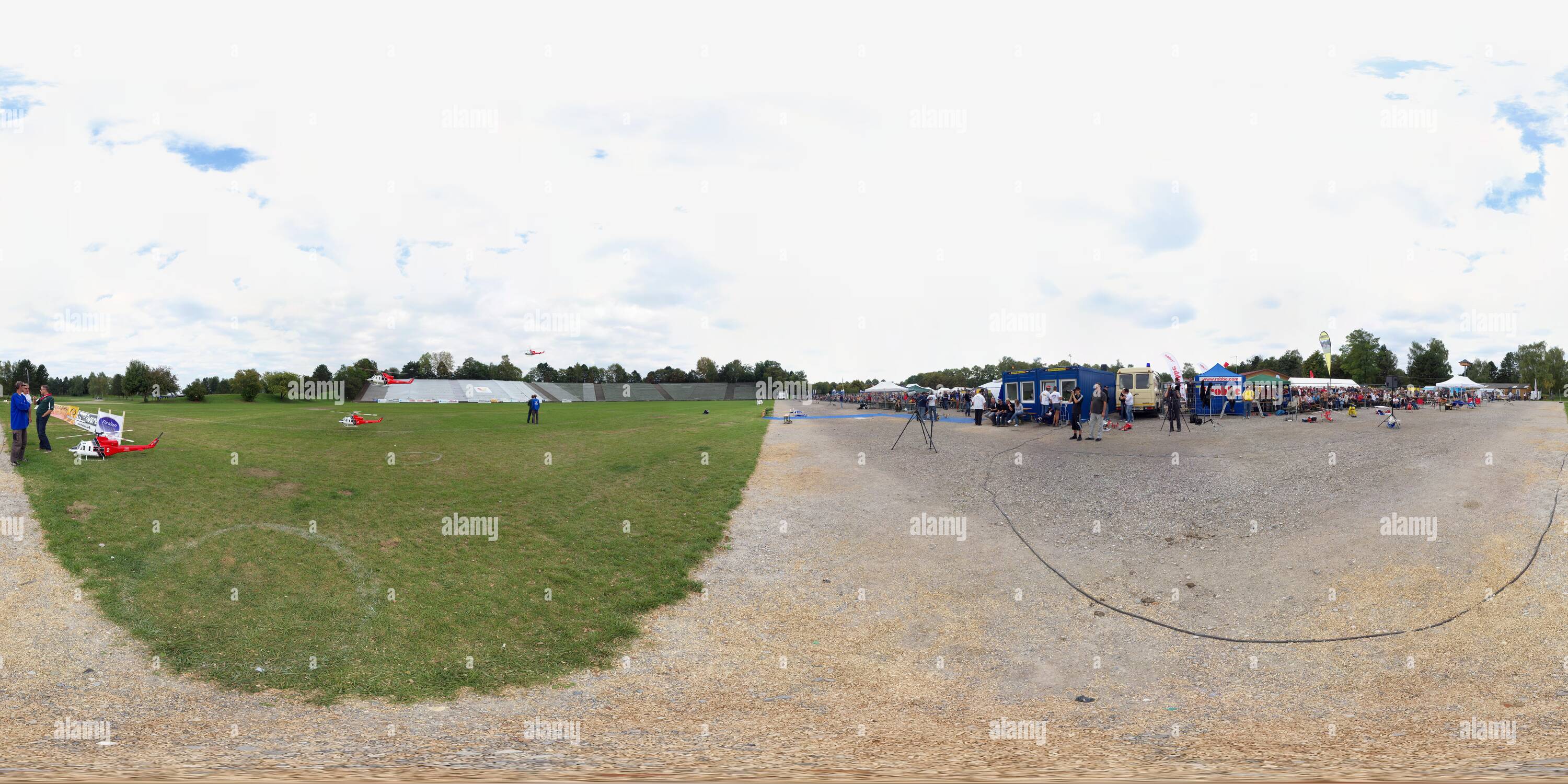 Vue panoramique à 360° de Munich Heli Masters Bell UH-1D