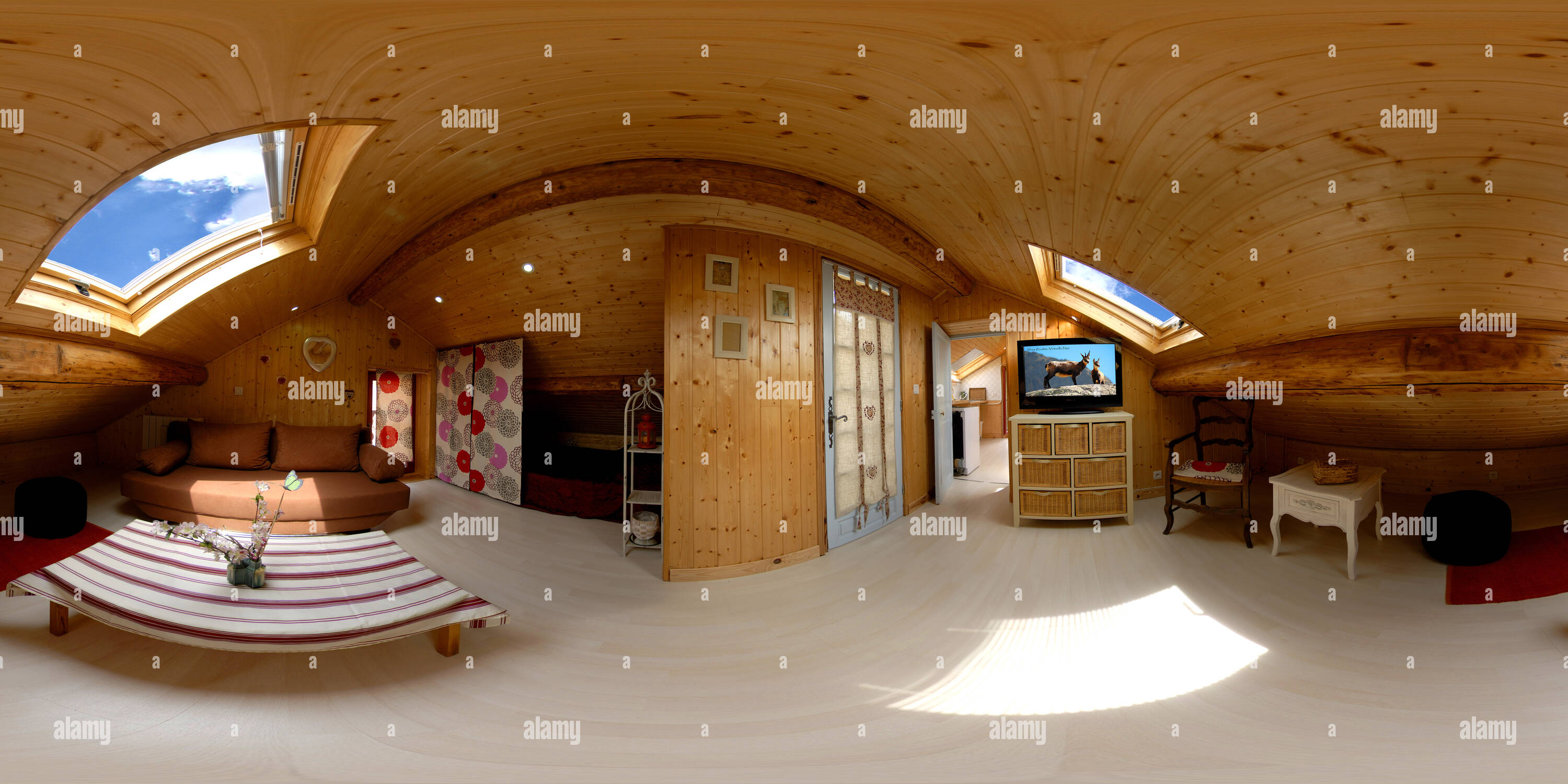 Vue panoramique à 360° de Gite du Beal Saint Martin Vesubie