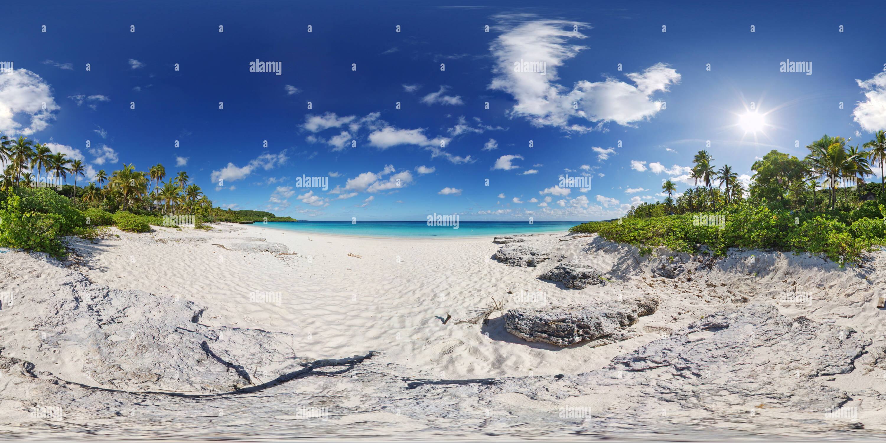 Vue panoramique à 360° de Nouvelle Calédonie Nouvelle Calédonie Tour Beach Peng