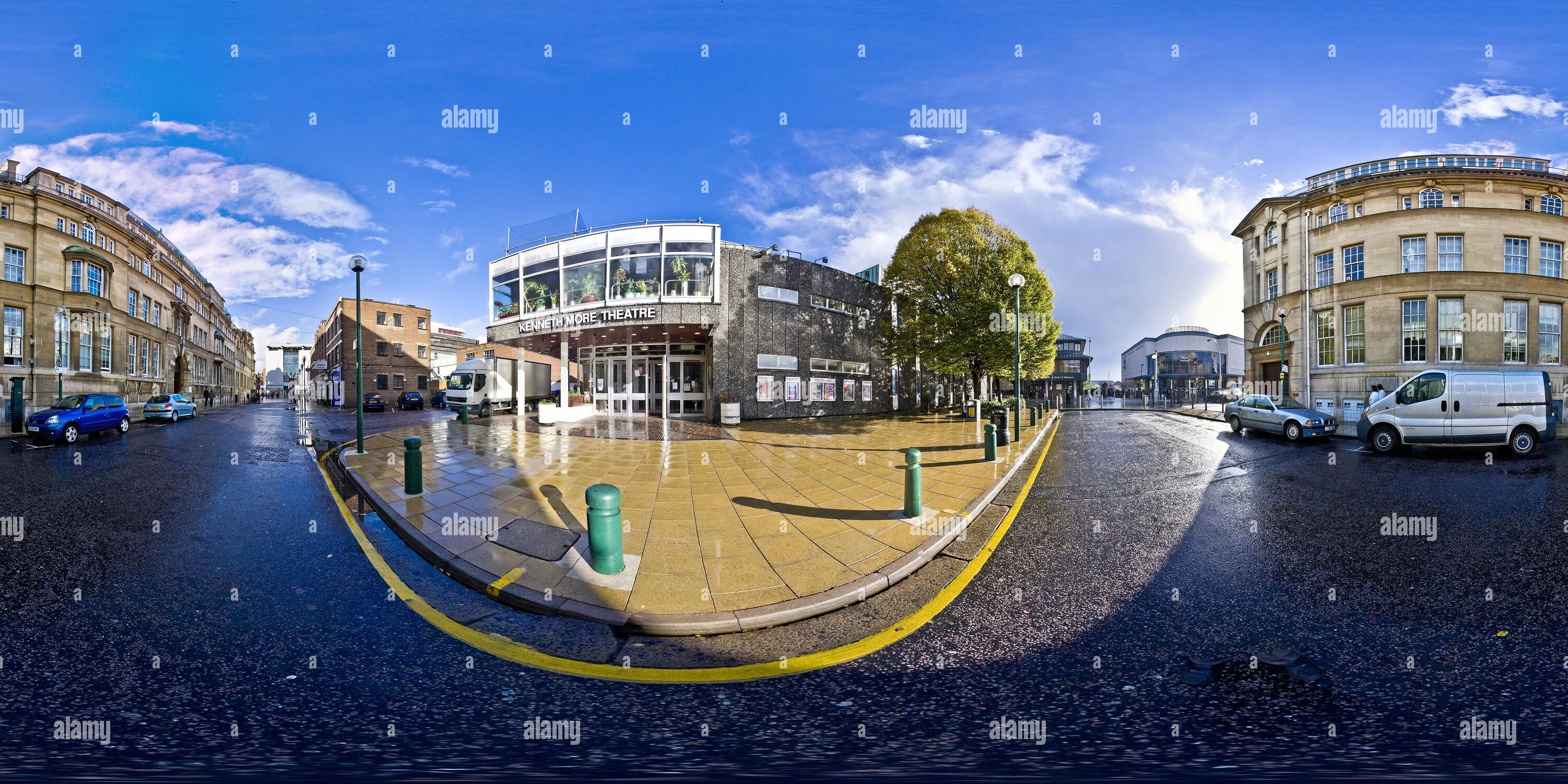 Vue panoramique à 360° de Kenneth plus théâtre - ilford - Angleterre