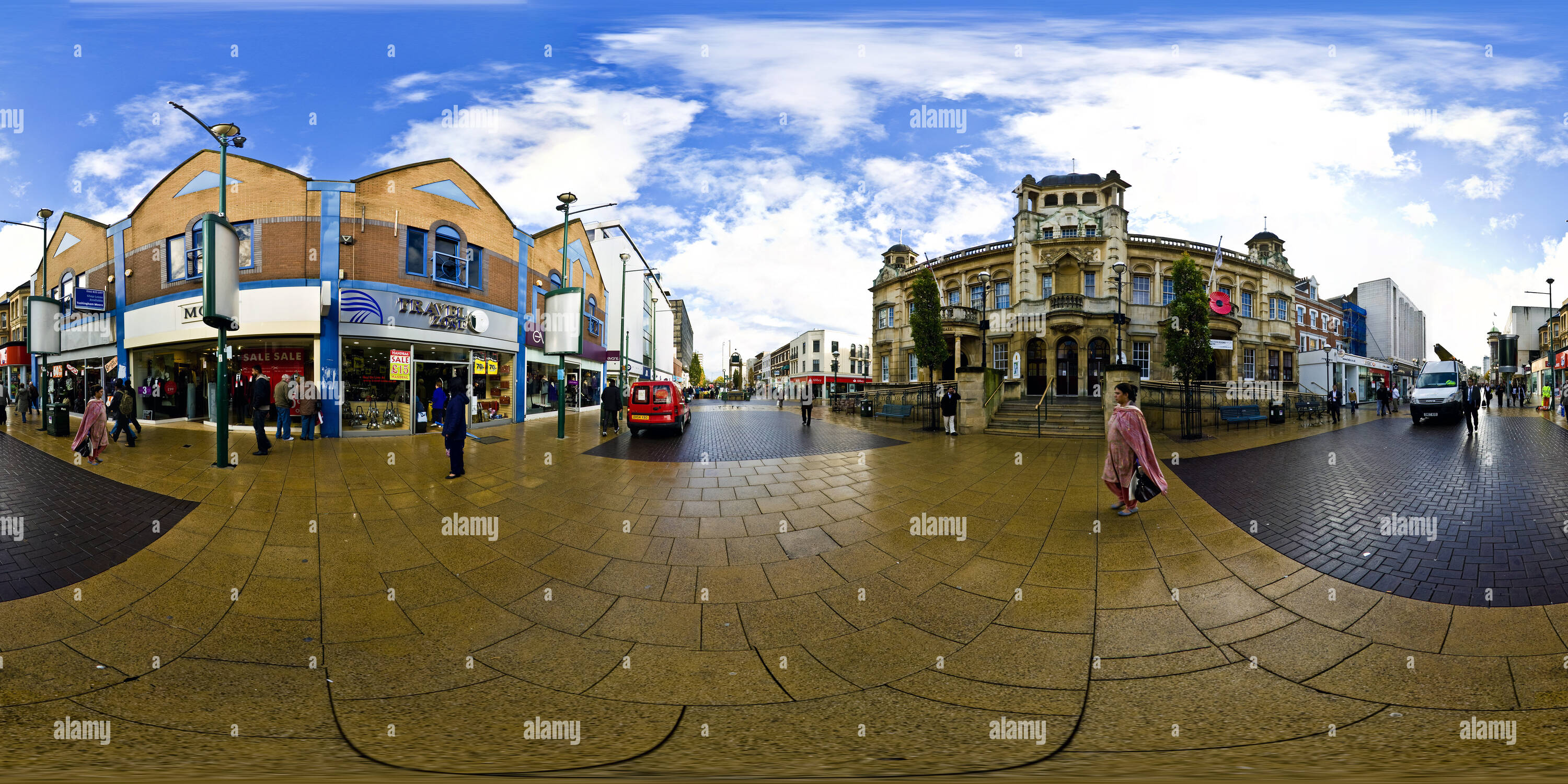 Vue panoramique à 360° de Redbridge Town Hall - Ilford - Greater London