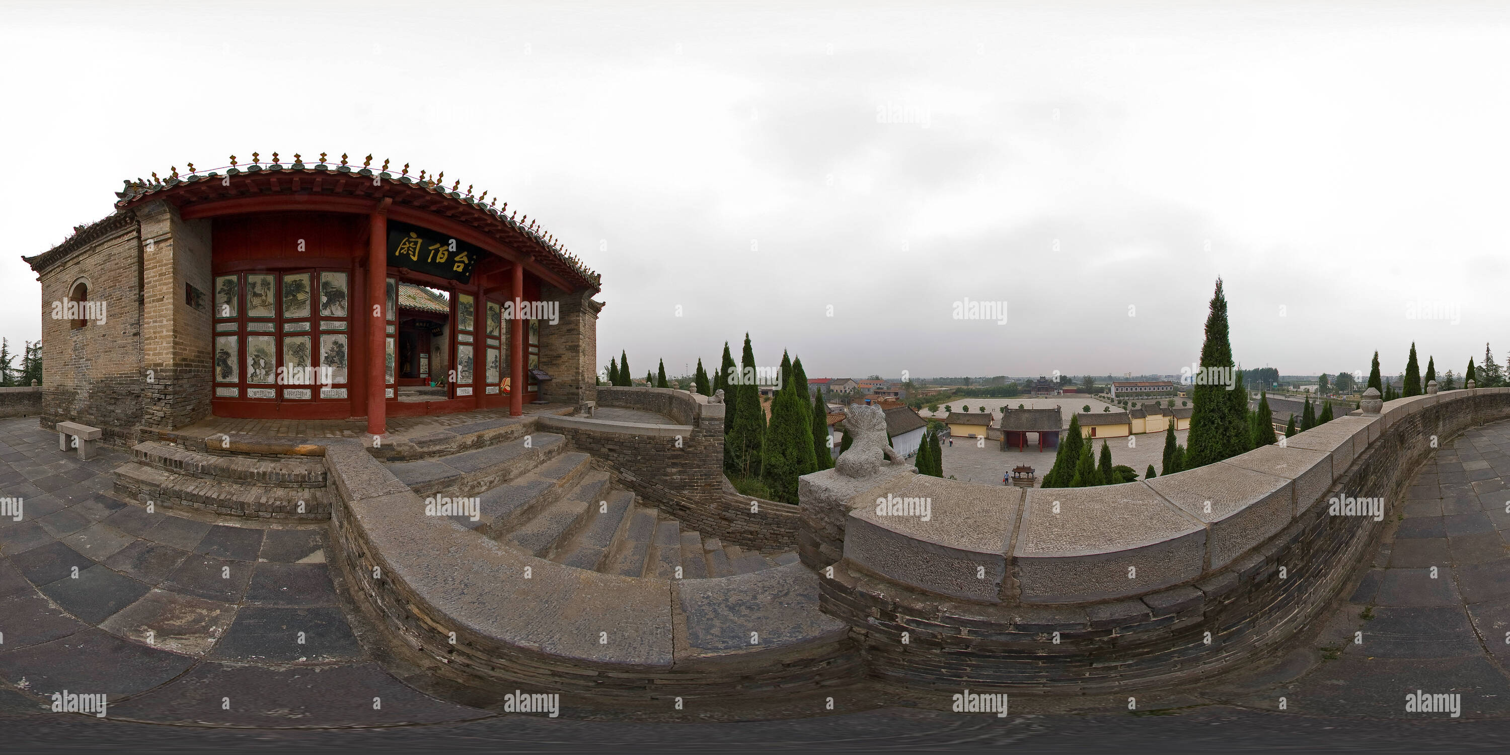 Vue panoramique à 360° de Shangqiu City que Bo Taïwan 5- (BO) The Temple