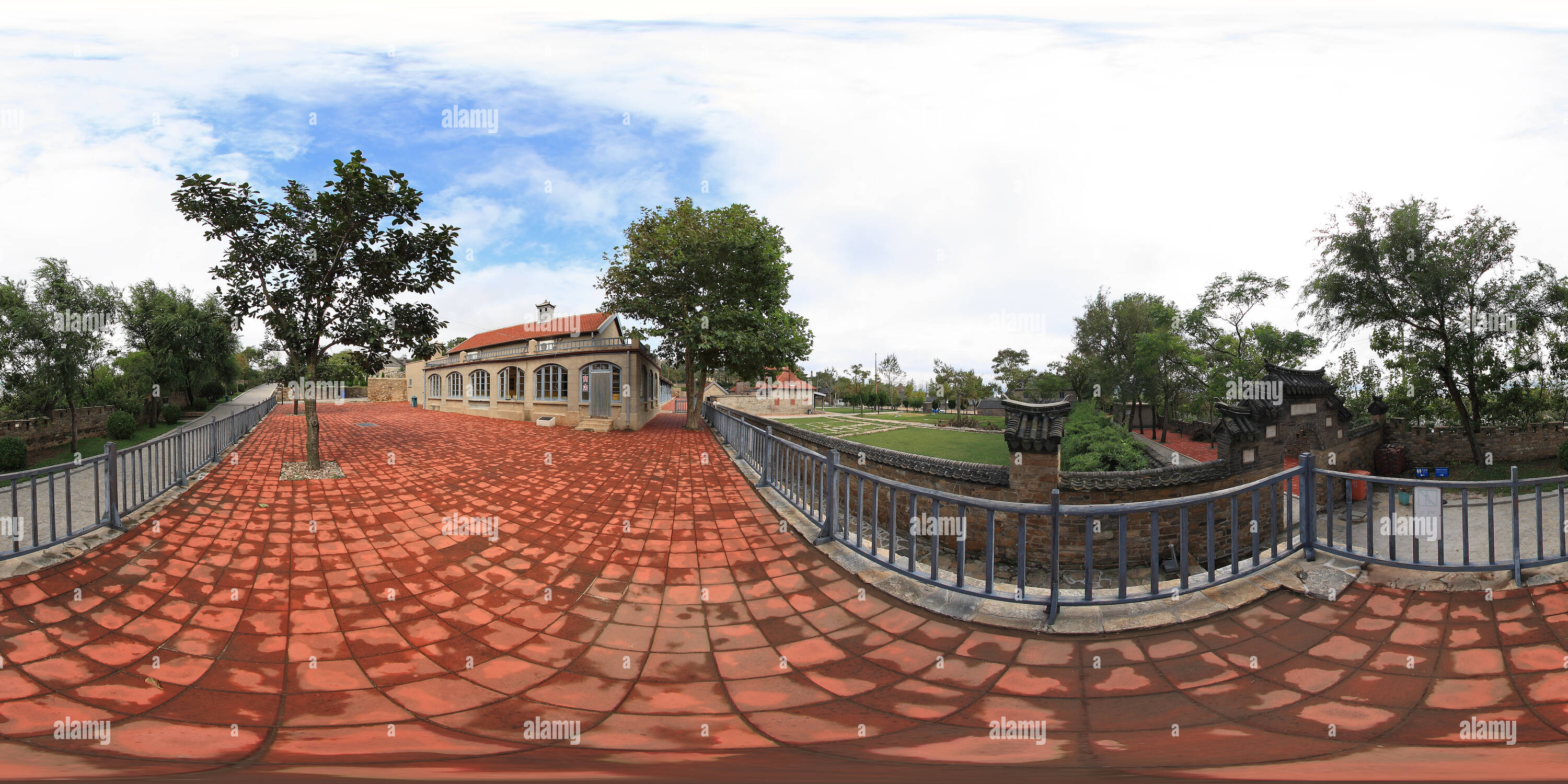 Vue panoramique à 360° de Weihai, l'ex-Flotte britannique du Pacifique - officier de la Royal Navy-2 Résidentiel