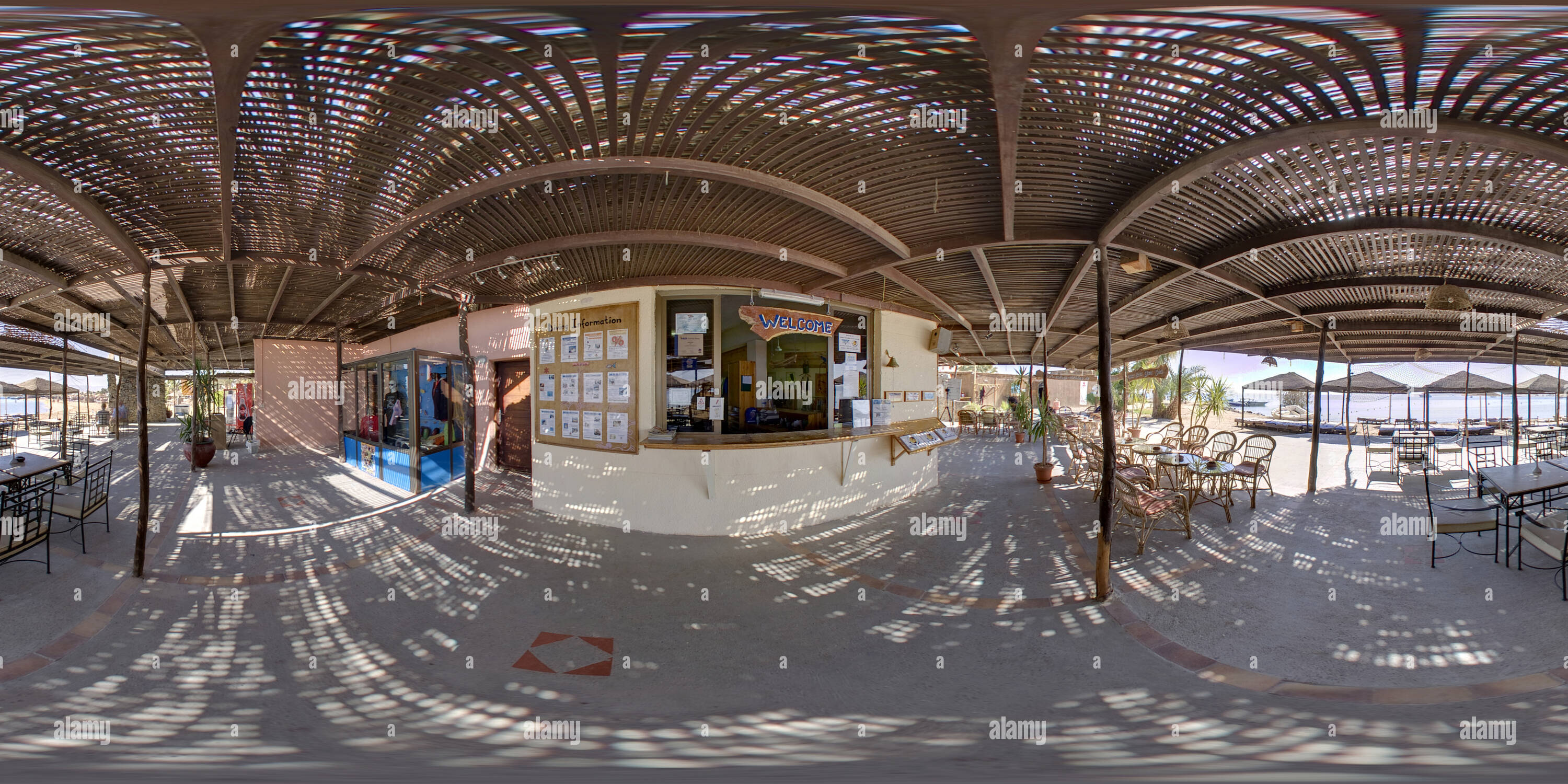 Vue panoramique à 360° de Centre de Plongée Paradise Safaga Compteur