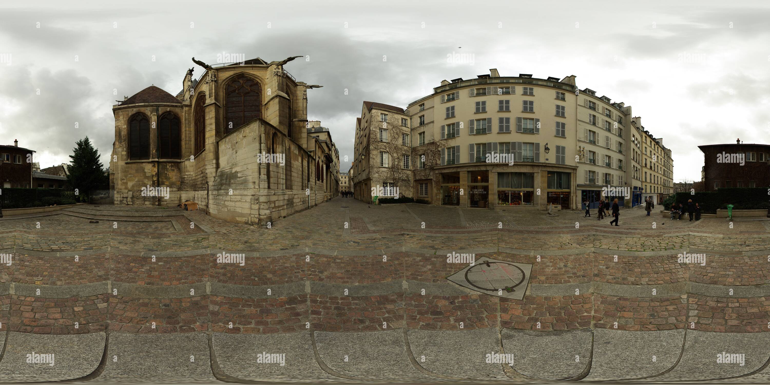 Vue panoramique à 360° de Rue des barres