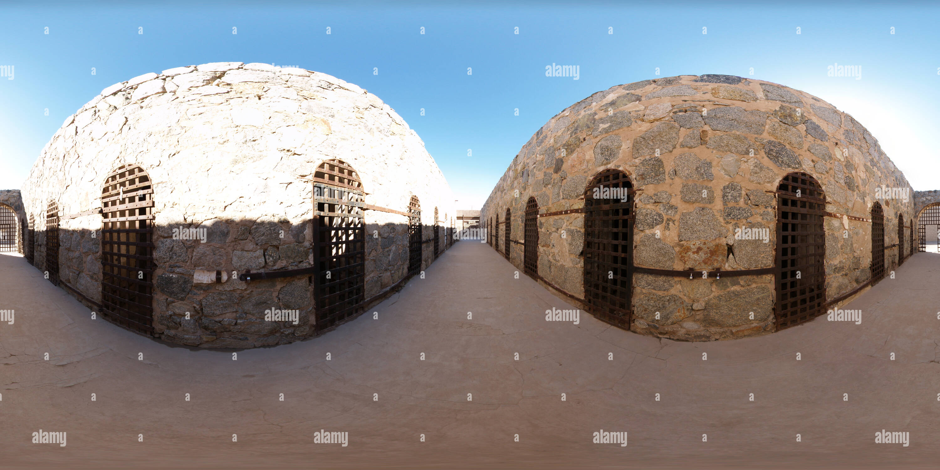 Vue panoramique à 360° de Yuma Territorial Prison State