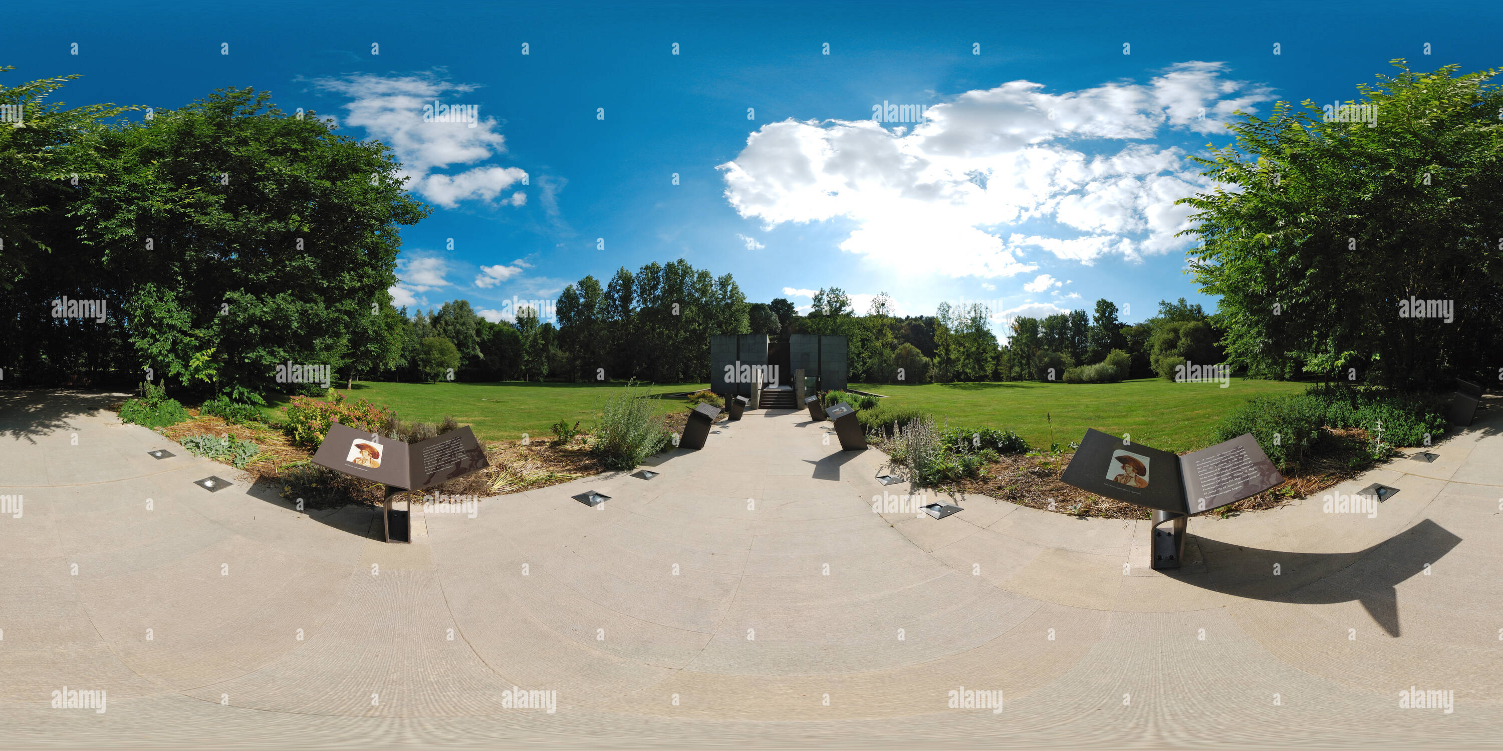 Vue panoramique à 360° de Mémorial de la Vendée, Les Lucs-sur-Boulogne - France