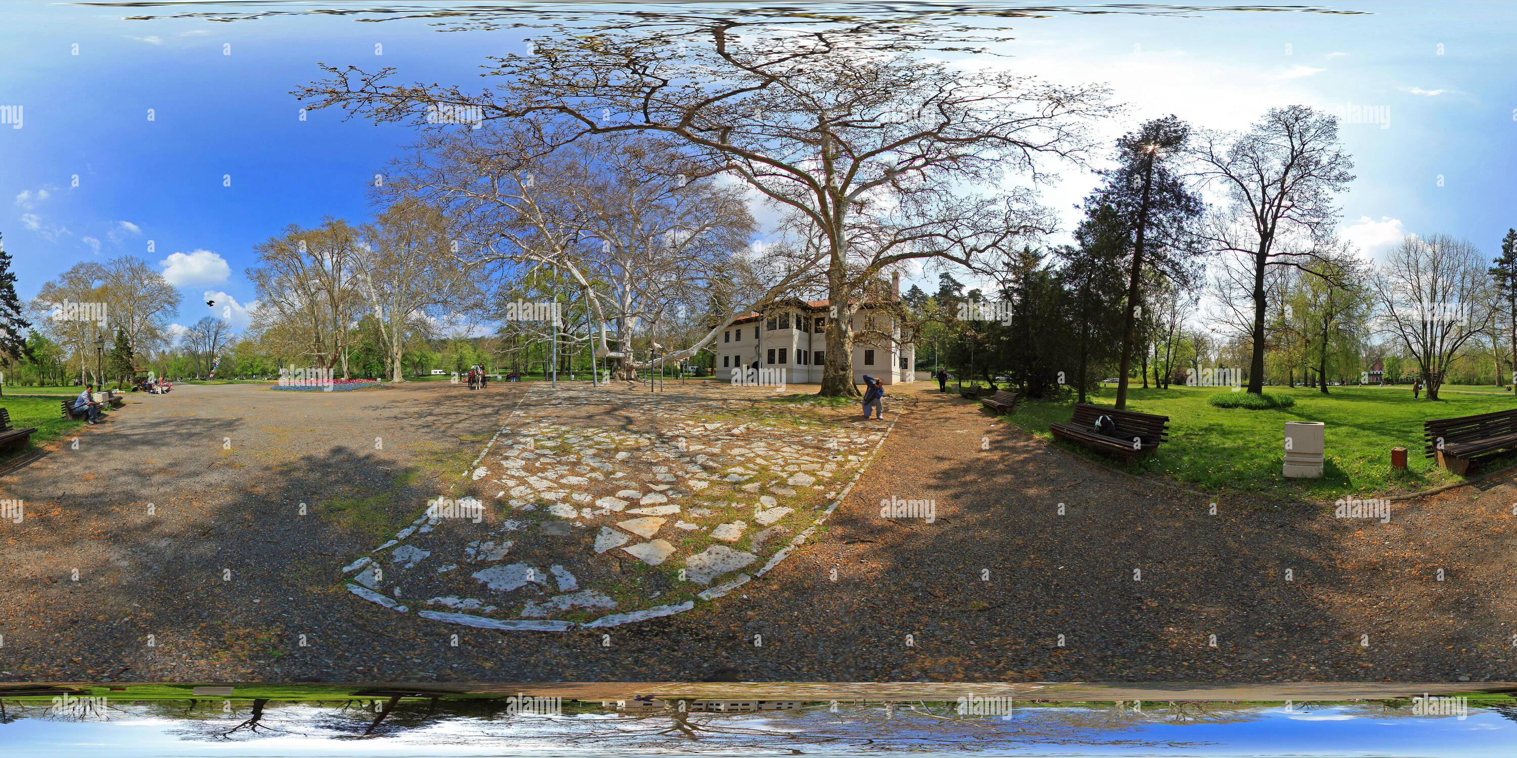 Vue panoramique à 360° de Kneza Milosa Konak