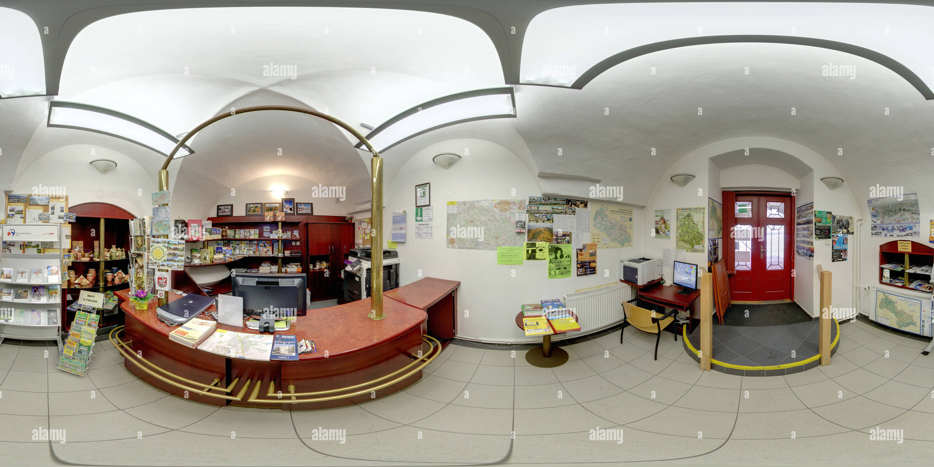 Vue panoramique à 360° de Informacni centrum mesta Brusperk