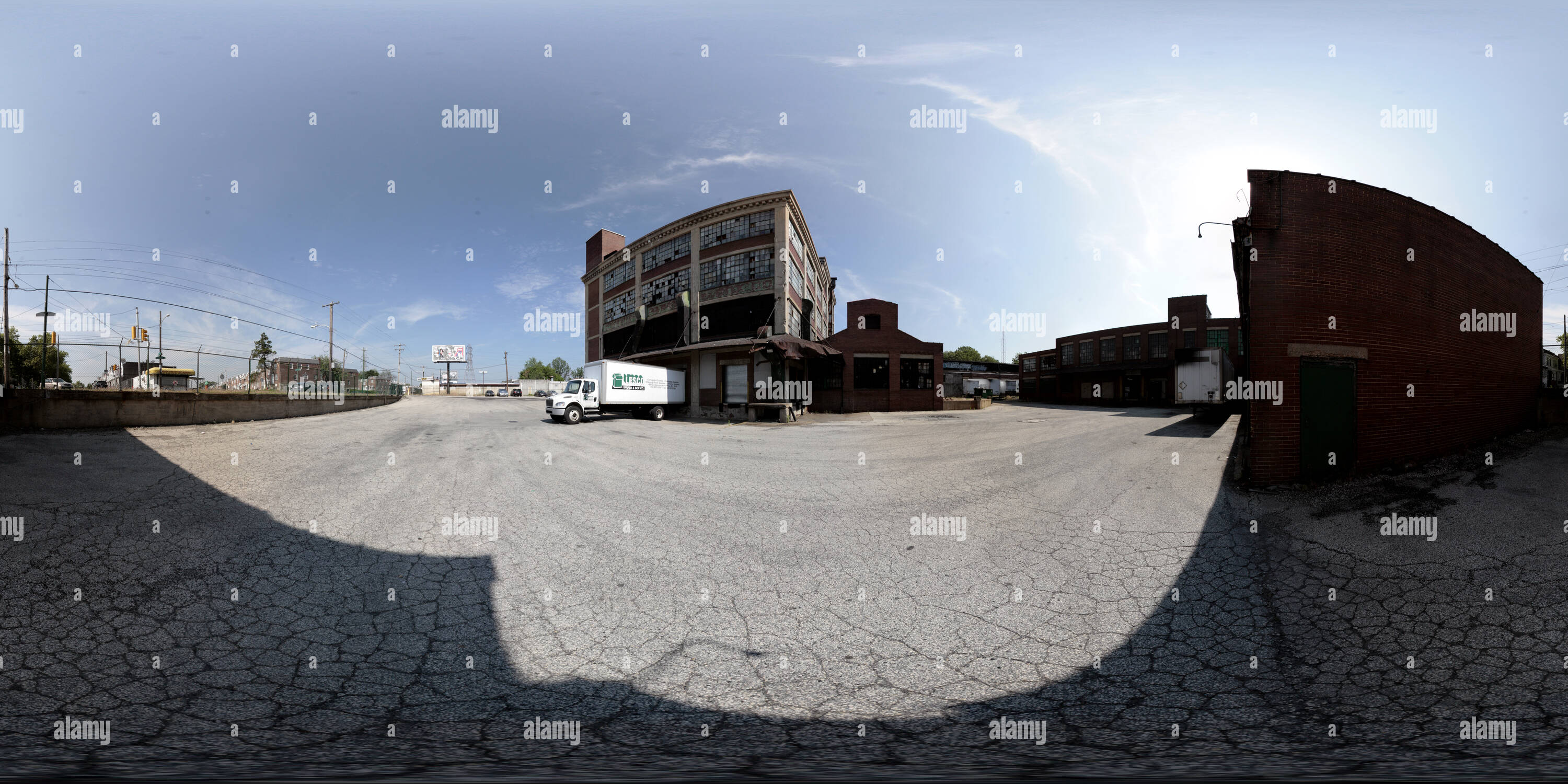 Vue panoramique à 360° de G Street et Wyoming Avenue, Philadelphie