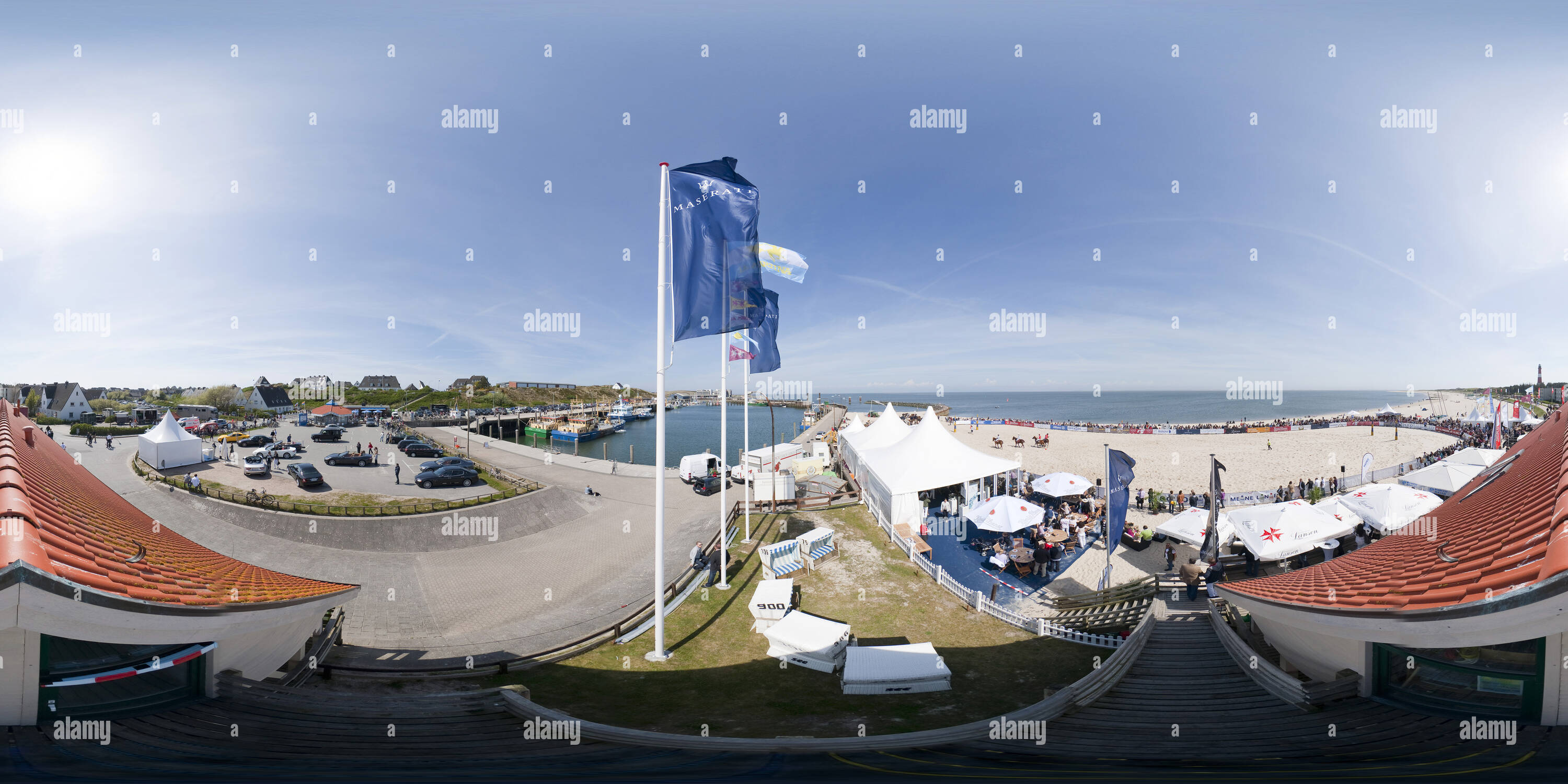 Vue panoramique à 360° de Beach Polo World Cup Sylt 22-23 Mai 2010