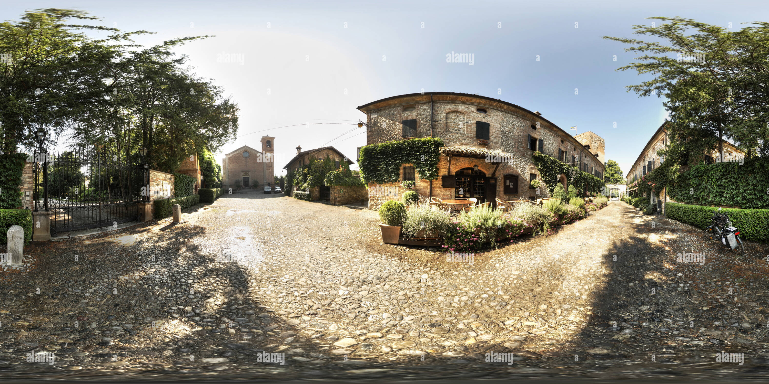 Vue panoramique à 360° de Castello di Rivalta