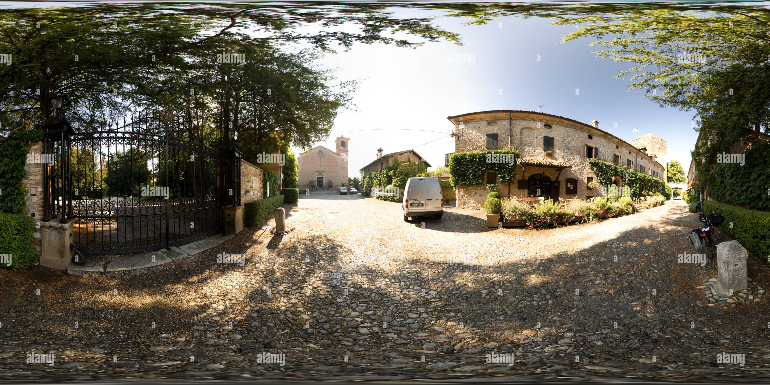 Vue panoramique à 360° de Castello di Rivalta