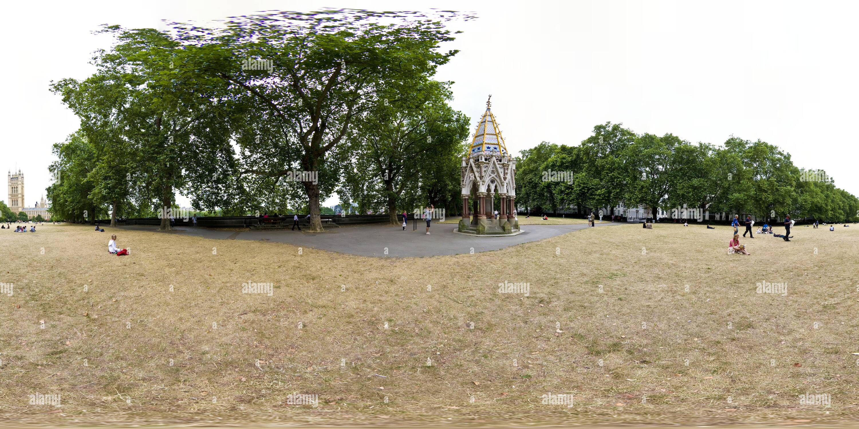 Vue panoramique à 360° de Les Jardins de la Tour Victoria Memorial Esclave