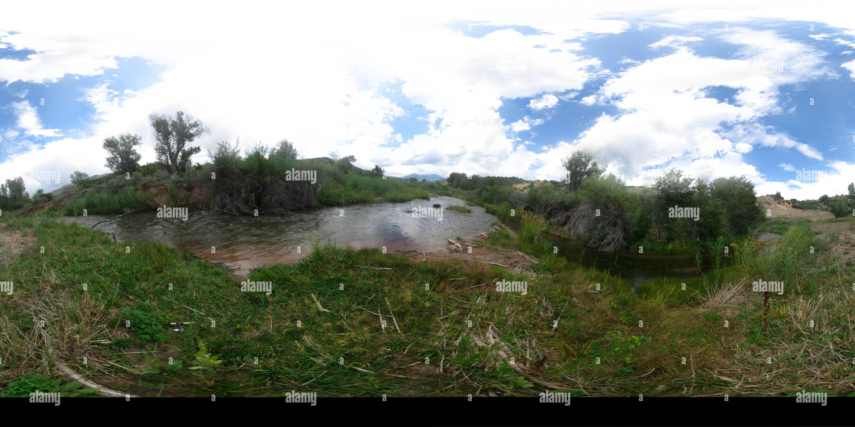 Vue panoramique à 360° de Fourche de diamants Vue panoramique à 360° de Fourche de diamants
