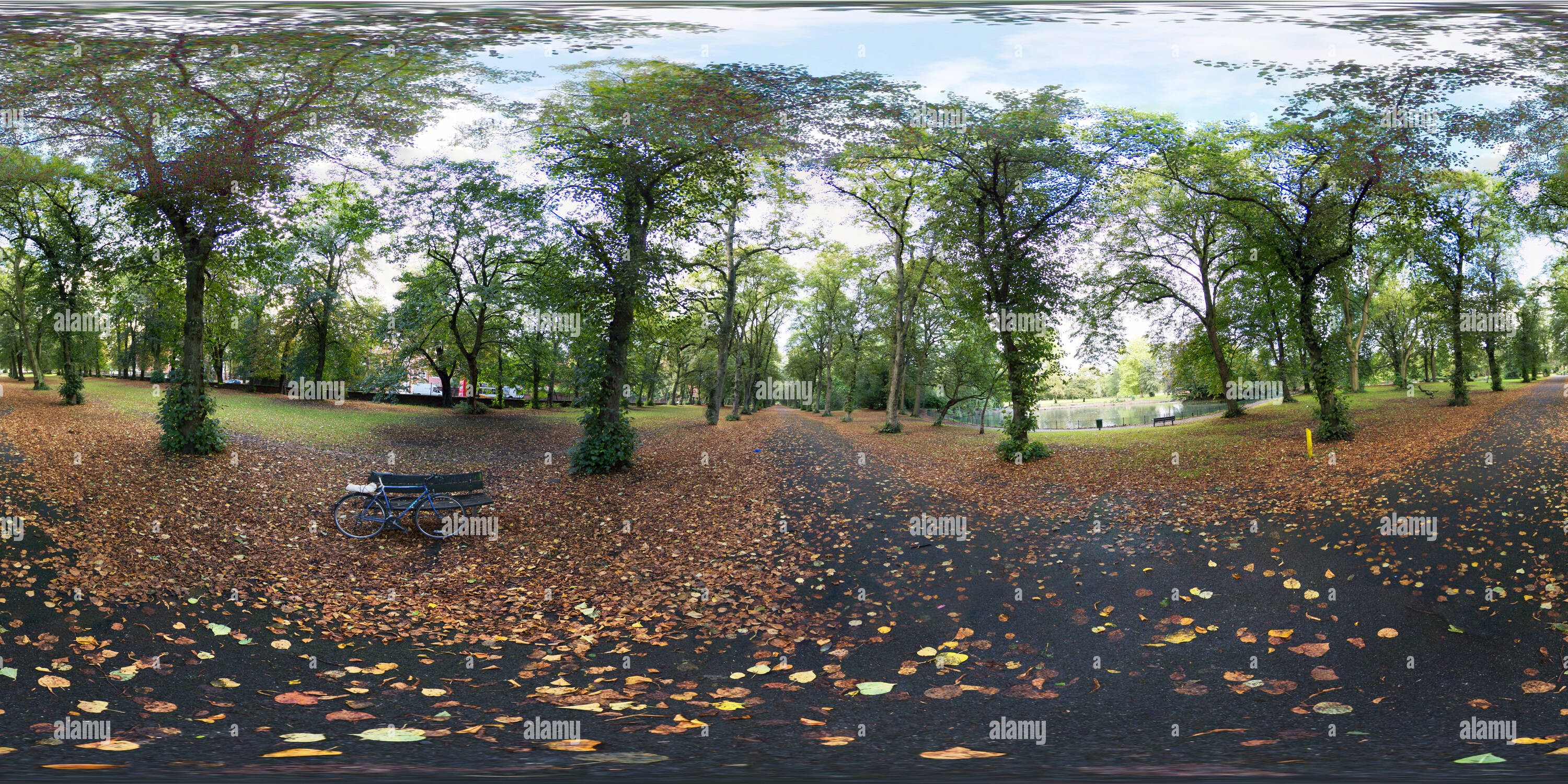 Vue panoramique à 360° de En octobre Alexandra Park