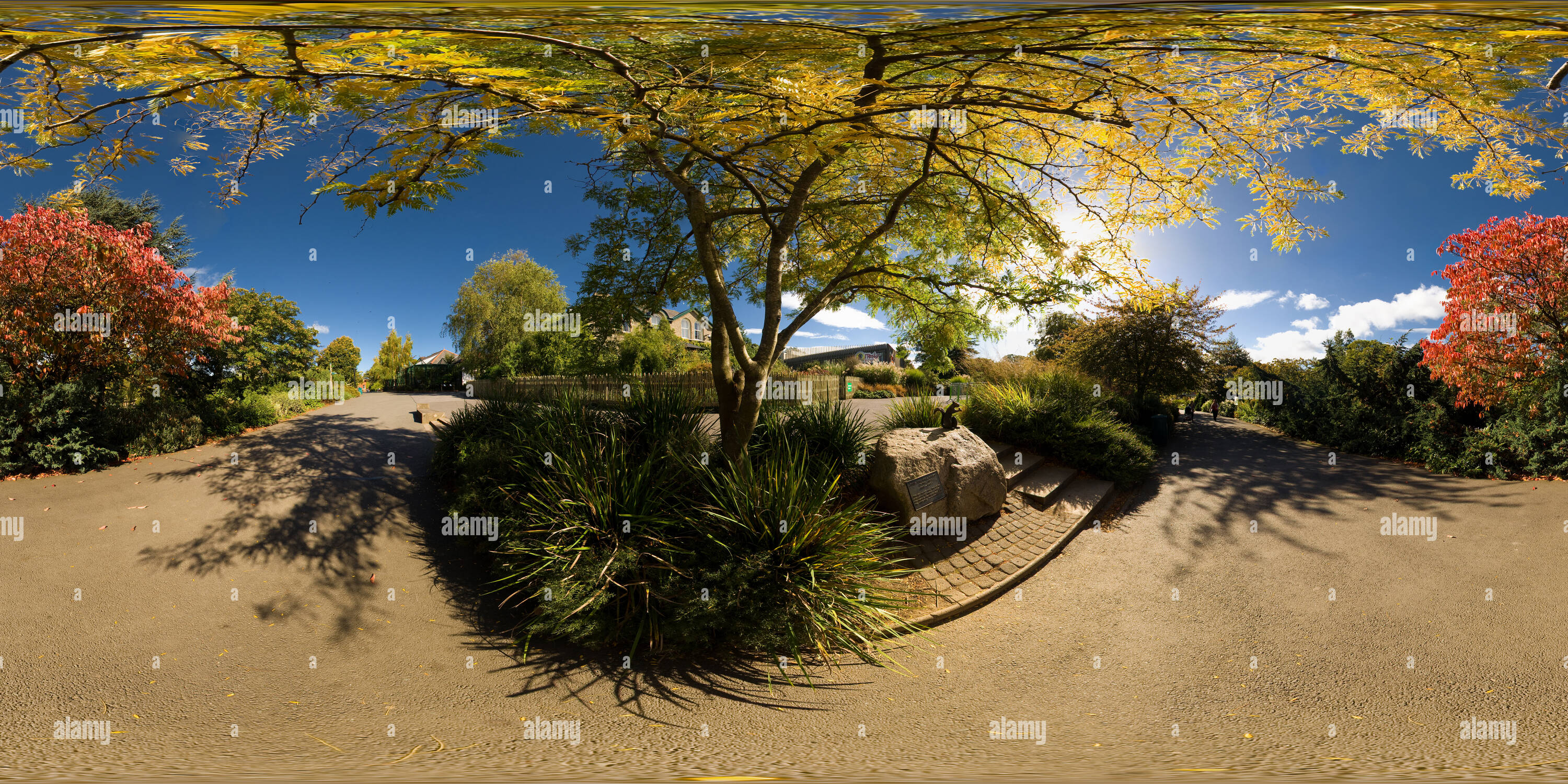 Vue panoramique à 360° de Jardin Zoologique de Dublin