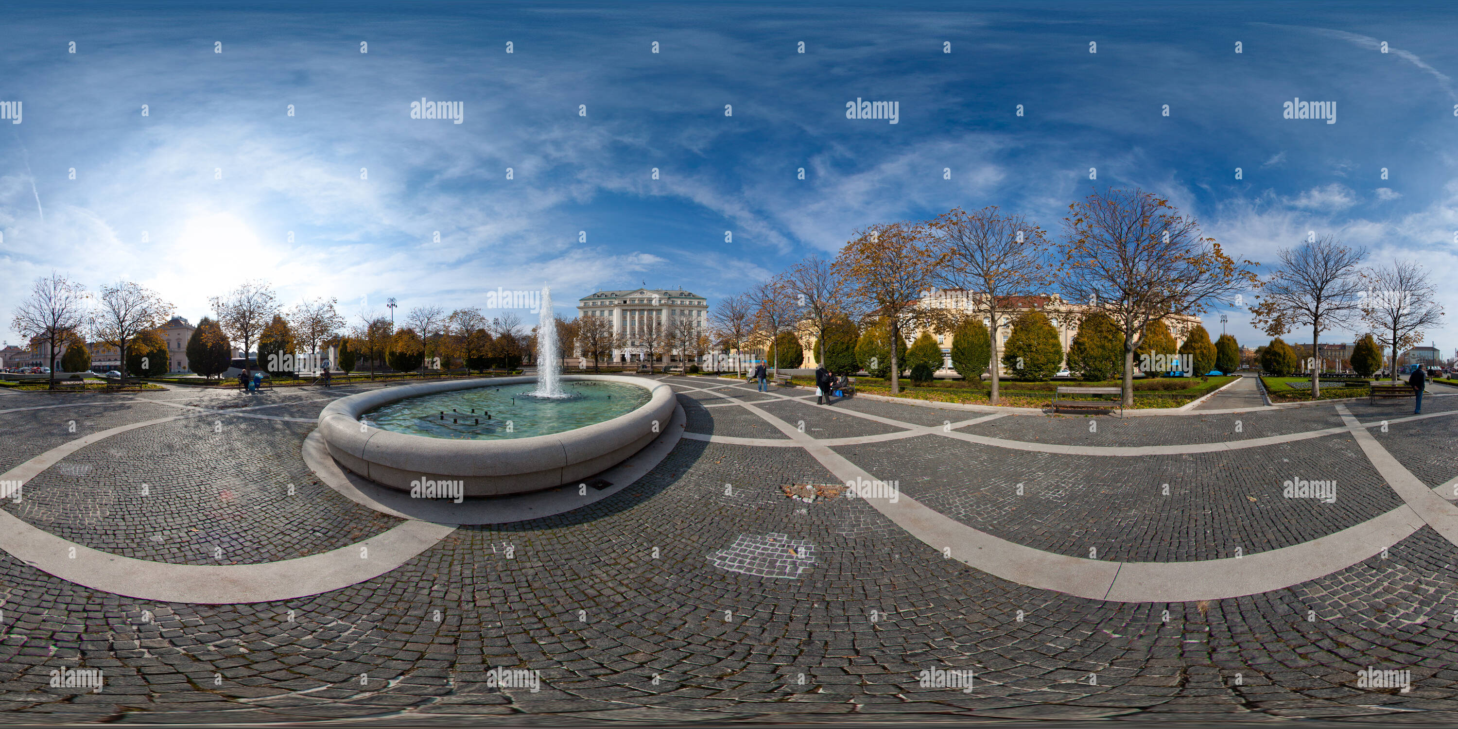 Vue panoramique à 360° de Ante Starčević Square