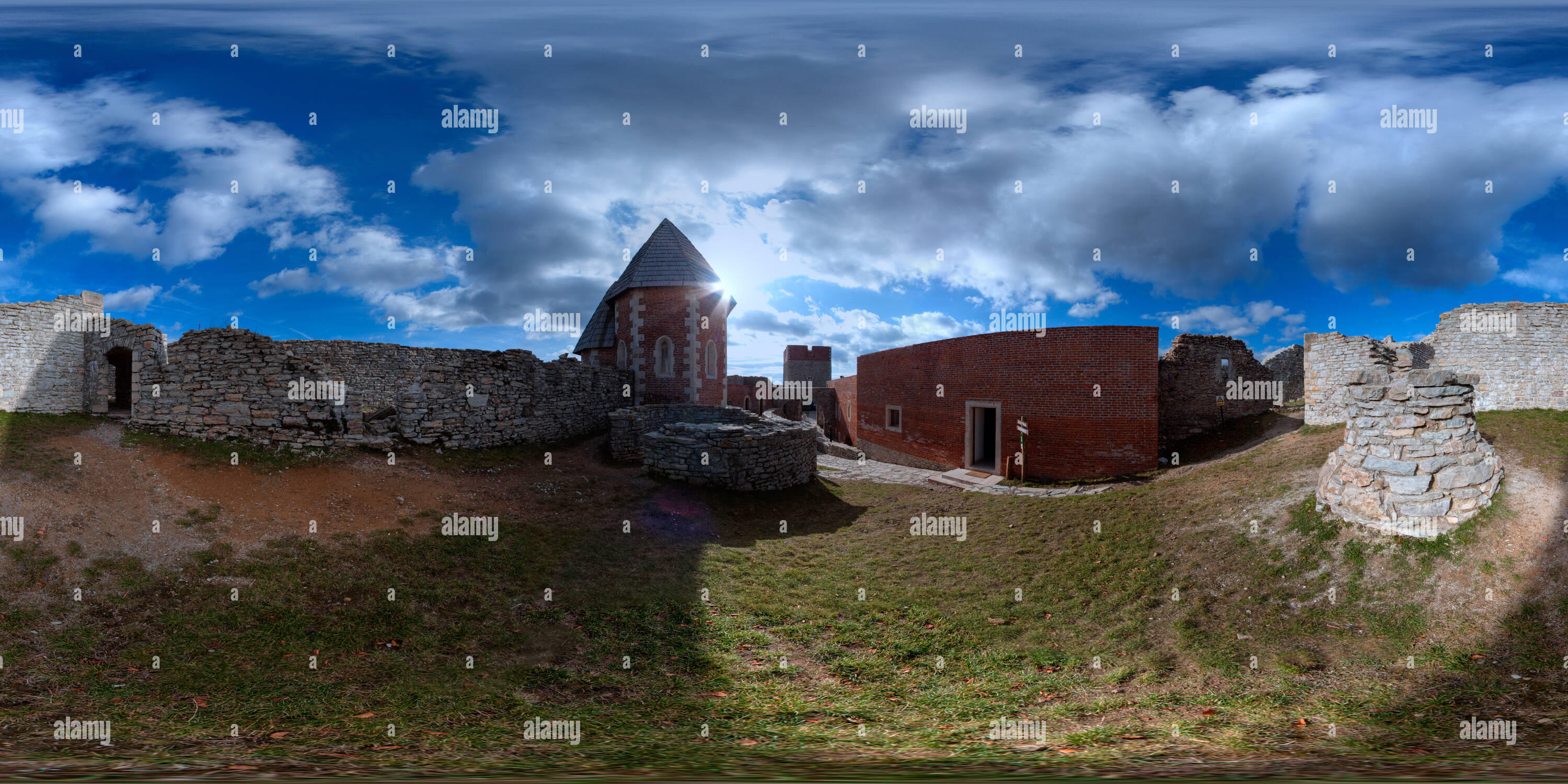 Vue panoramique à 360° de Medvedgrad-2