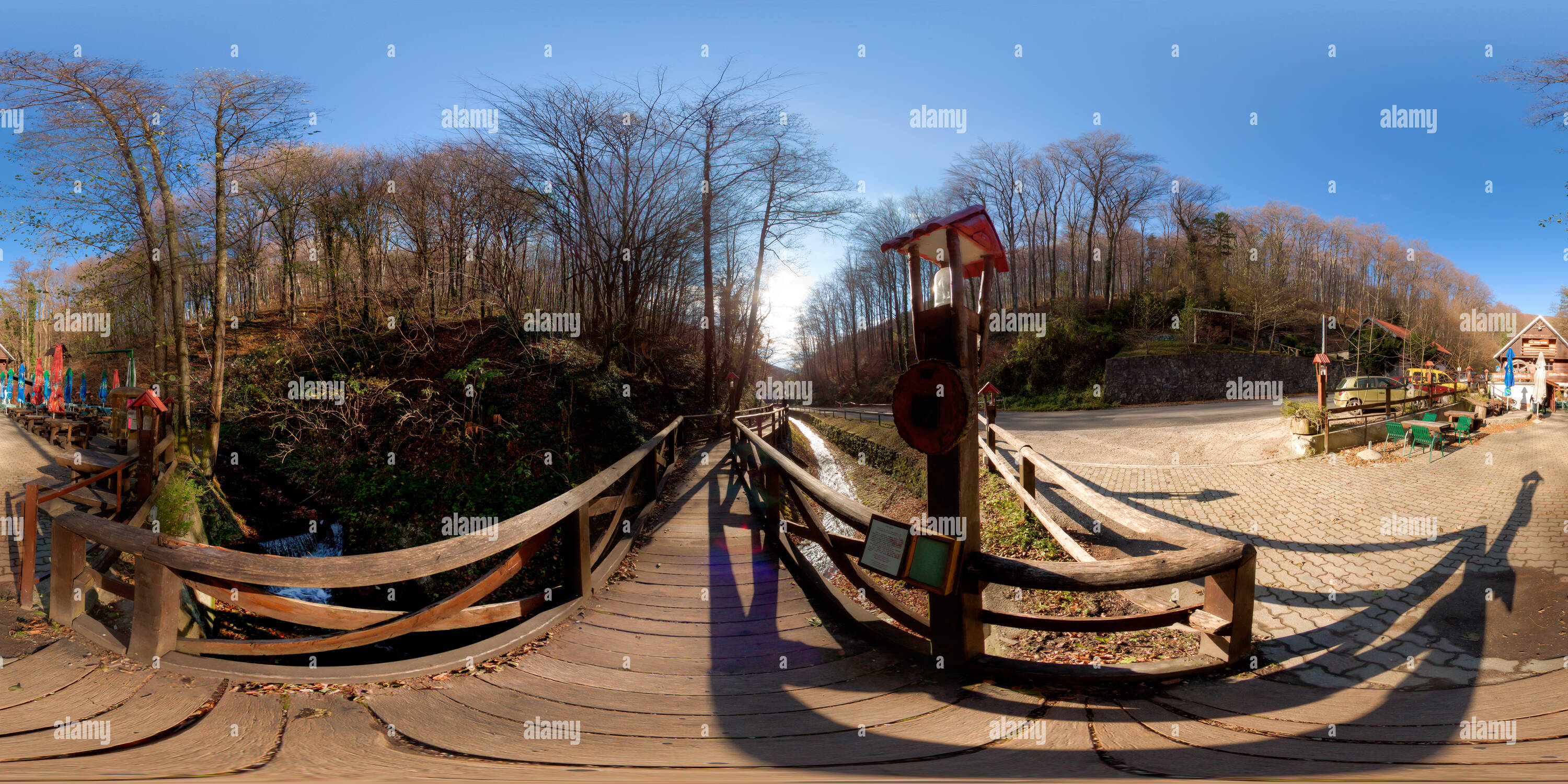 Vue panoramique à 360° de Bliznec