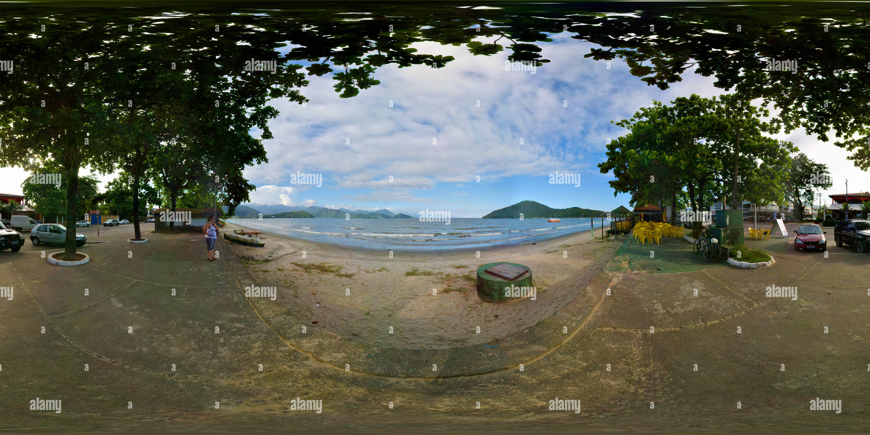 Vue panoramique à 360° de Praia do Itaguá