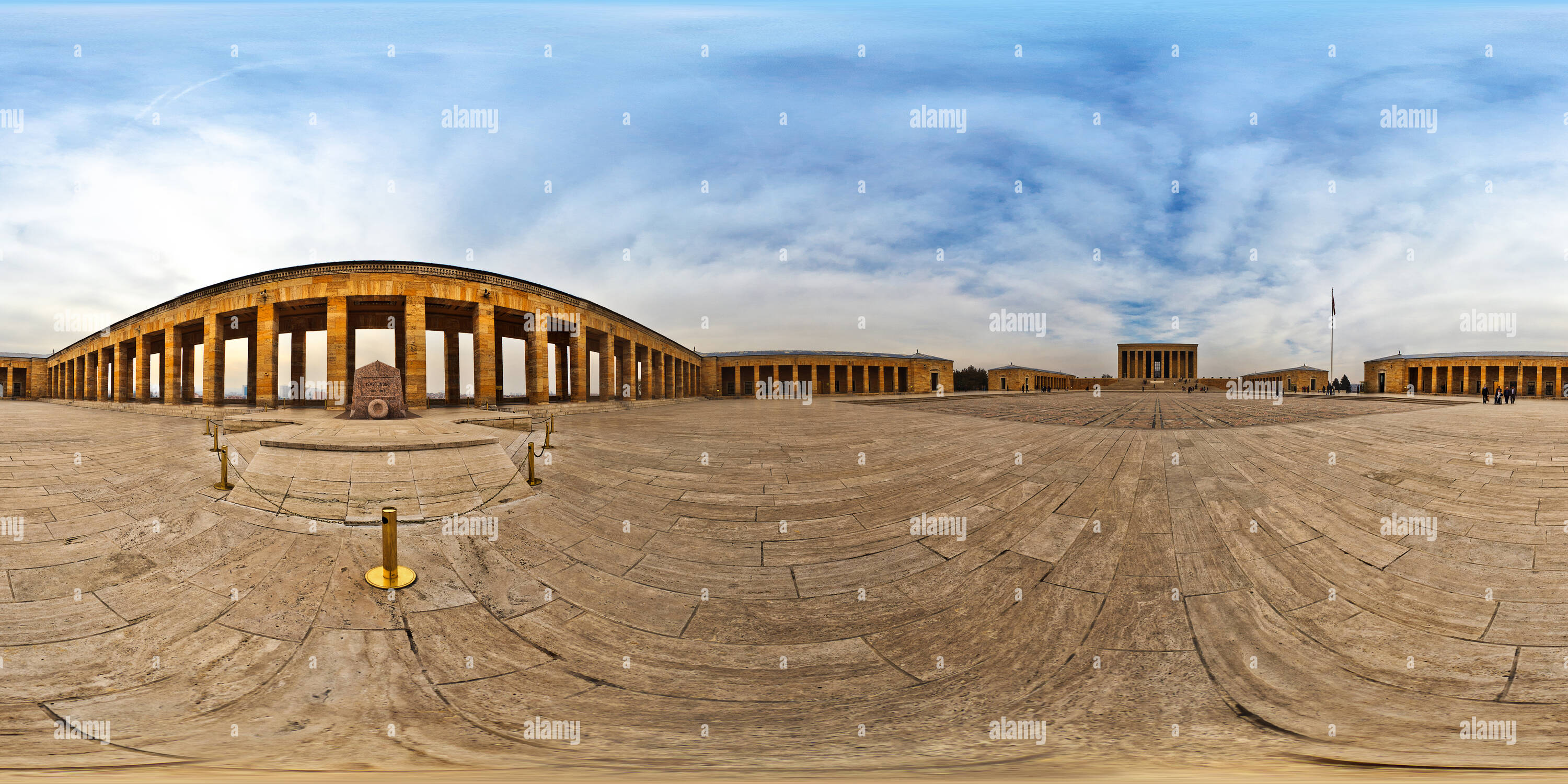 Vue panoramique à 360° de Anıtkabir - İsmet İnönü Lahdi