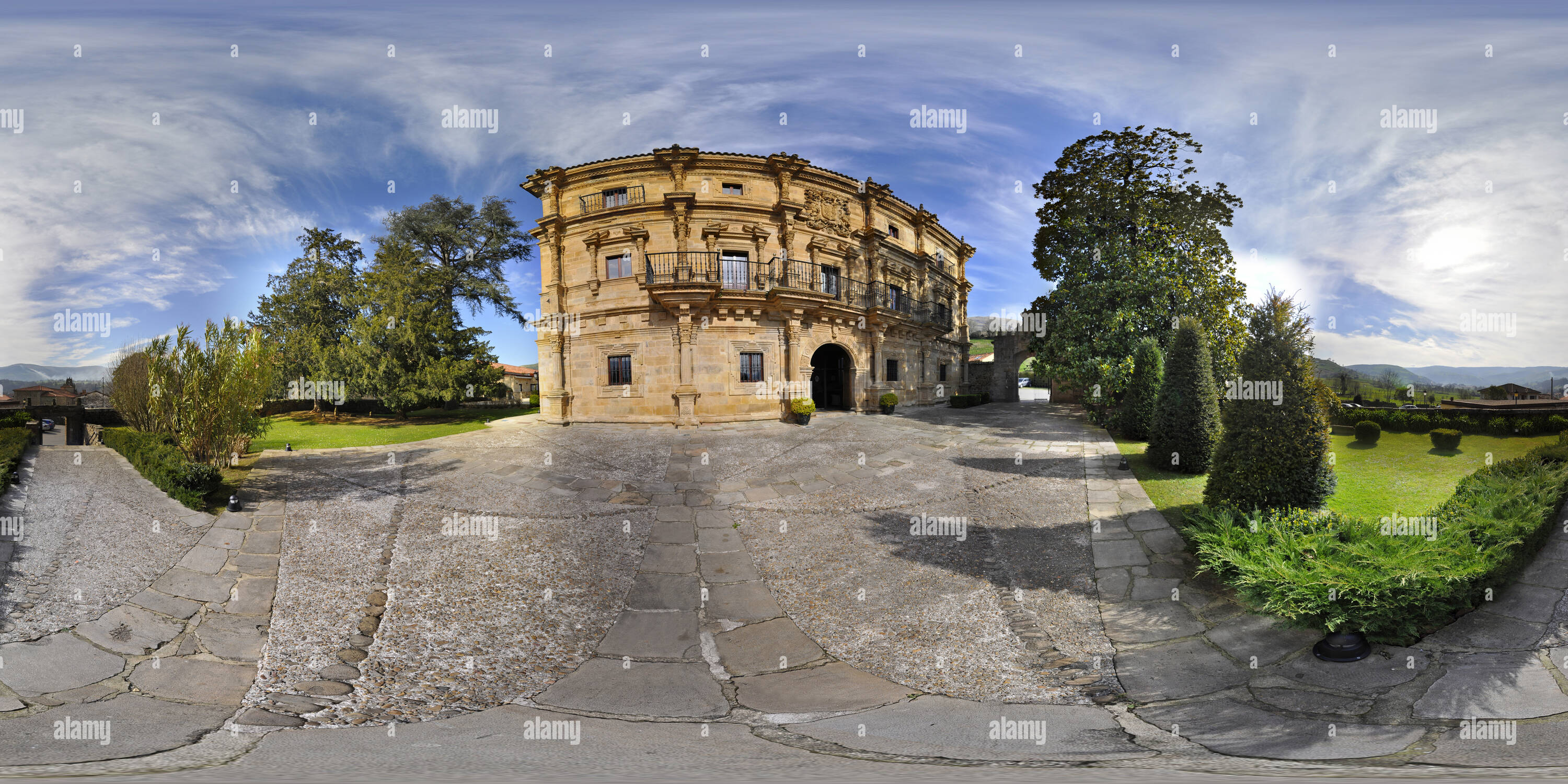 Vue panoramique à 360° de Palais de Sonanes
