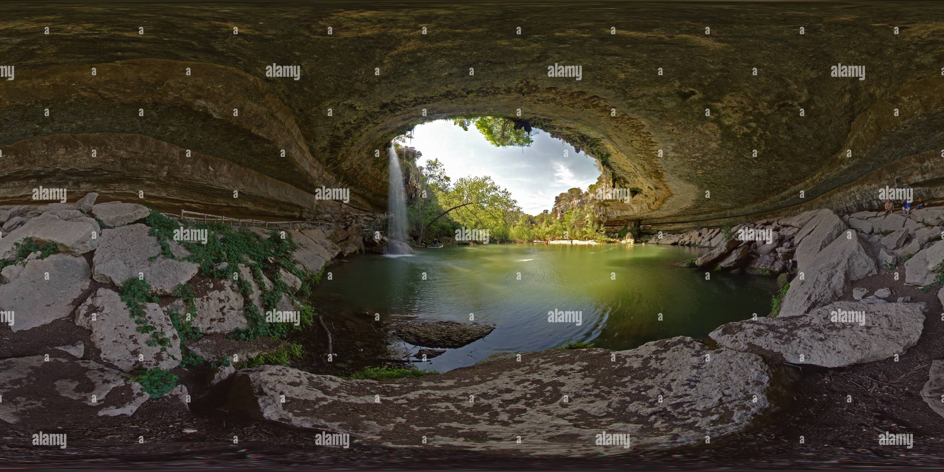 Vue panoramique à 360° de Hamilton-Faux Piscine Austin, Texas