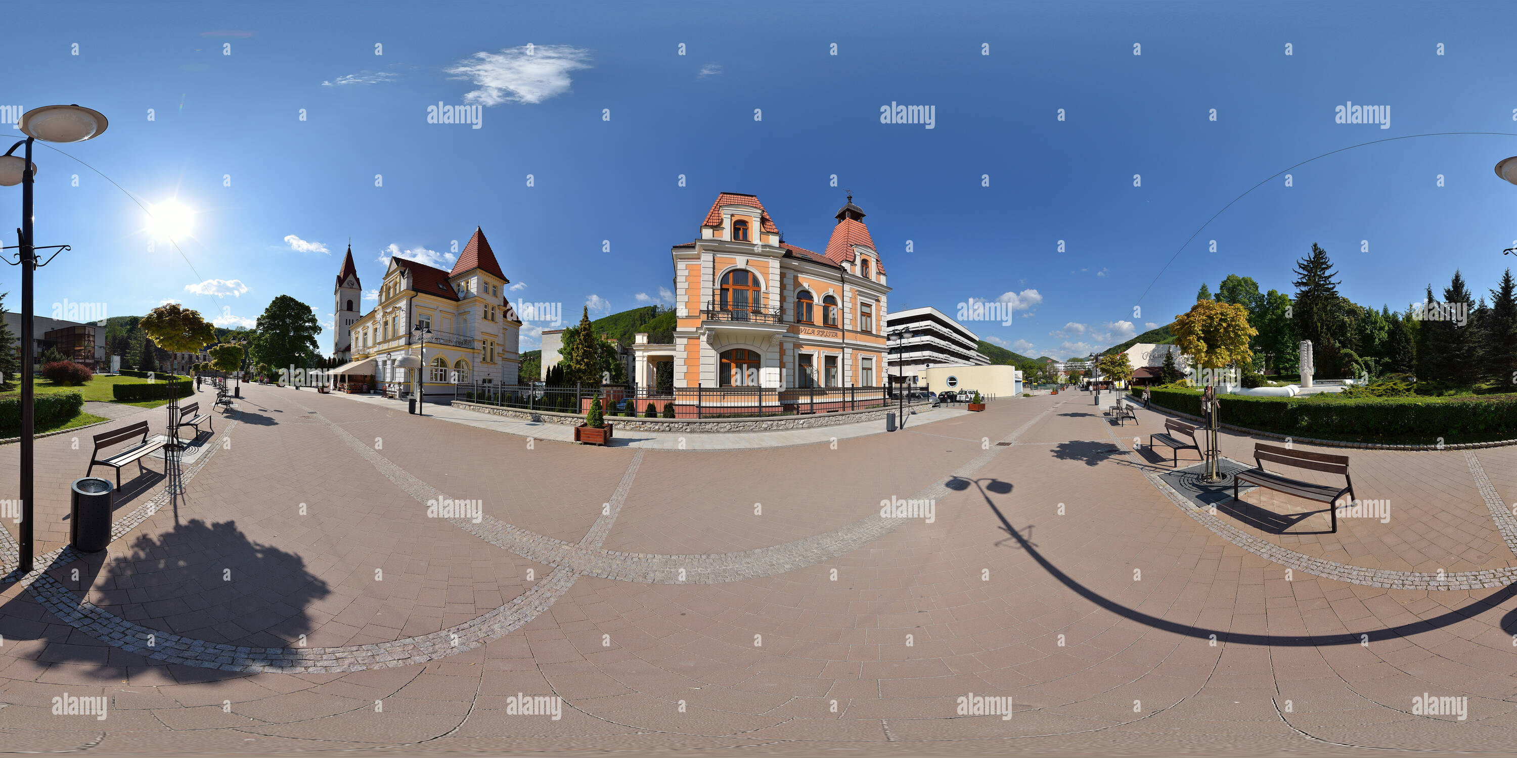 Vue panoramique à 360° de Krista Trenčianske Teplice