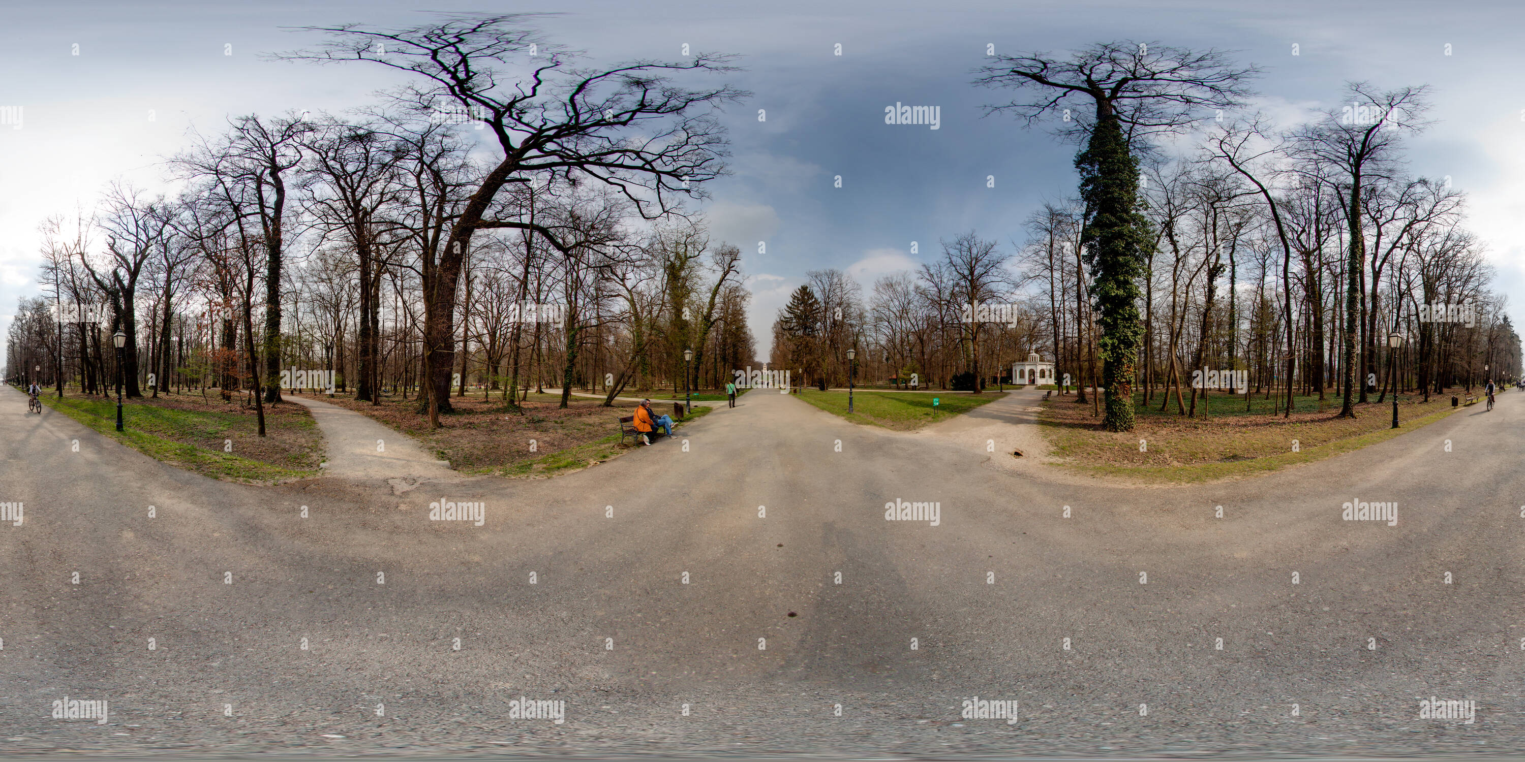 Vue panoramique à 360° de Maksimir Park - 3