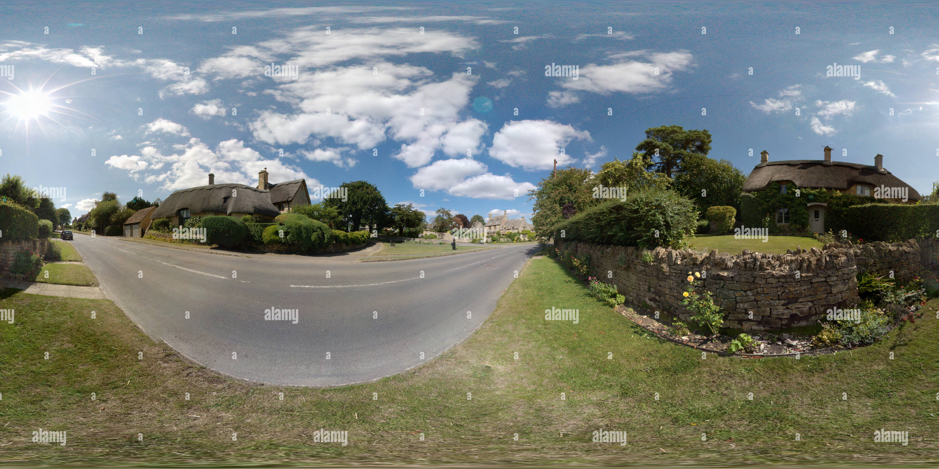 Vue panoramique à 360° de Chaumières à Chipping Campden