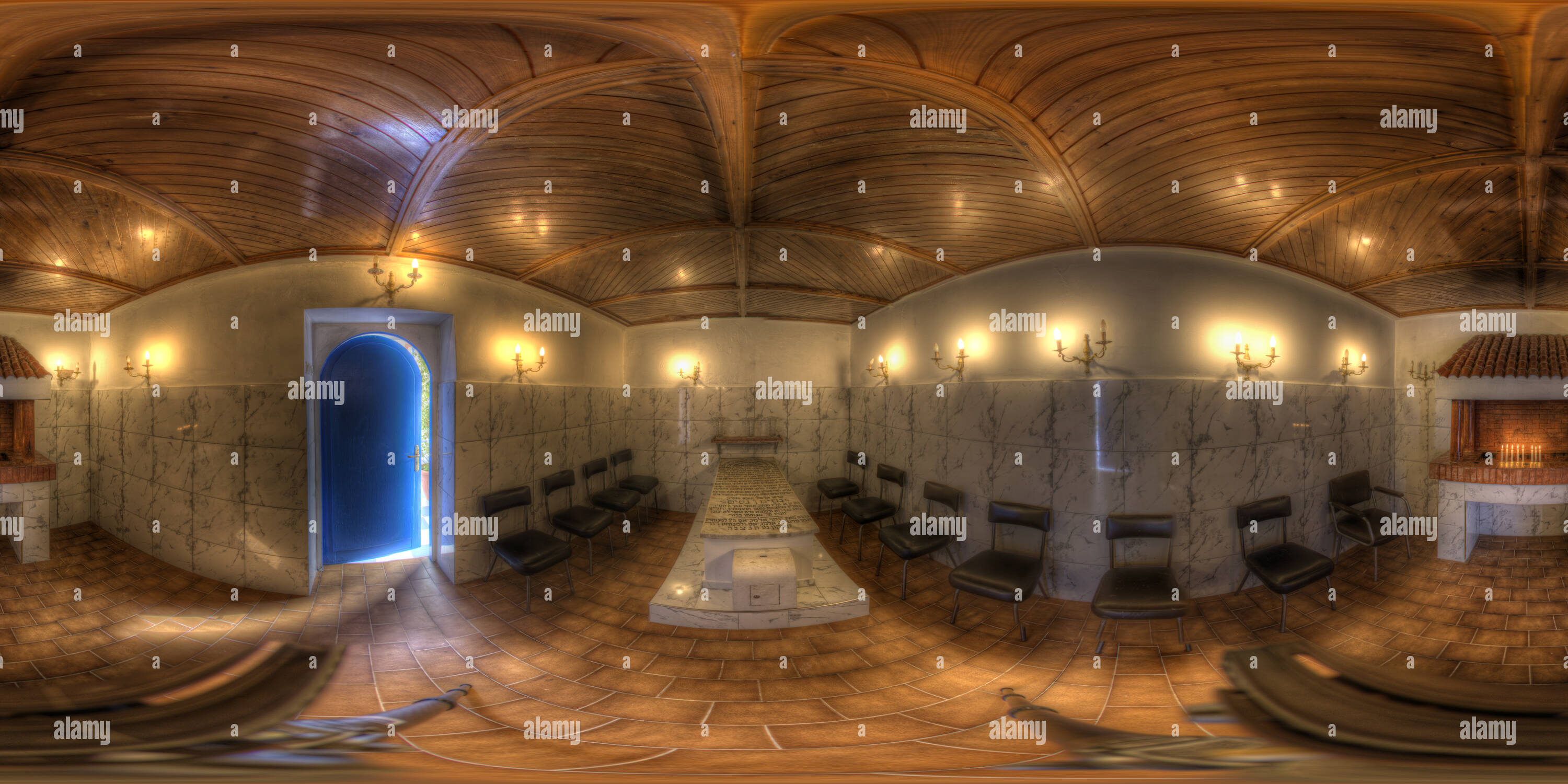 Vue à 360° de Nissim Ben Nissim culte Pano Alamy