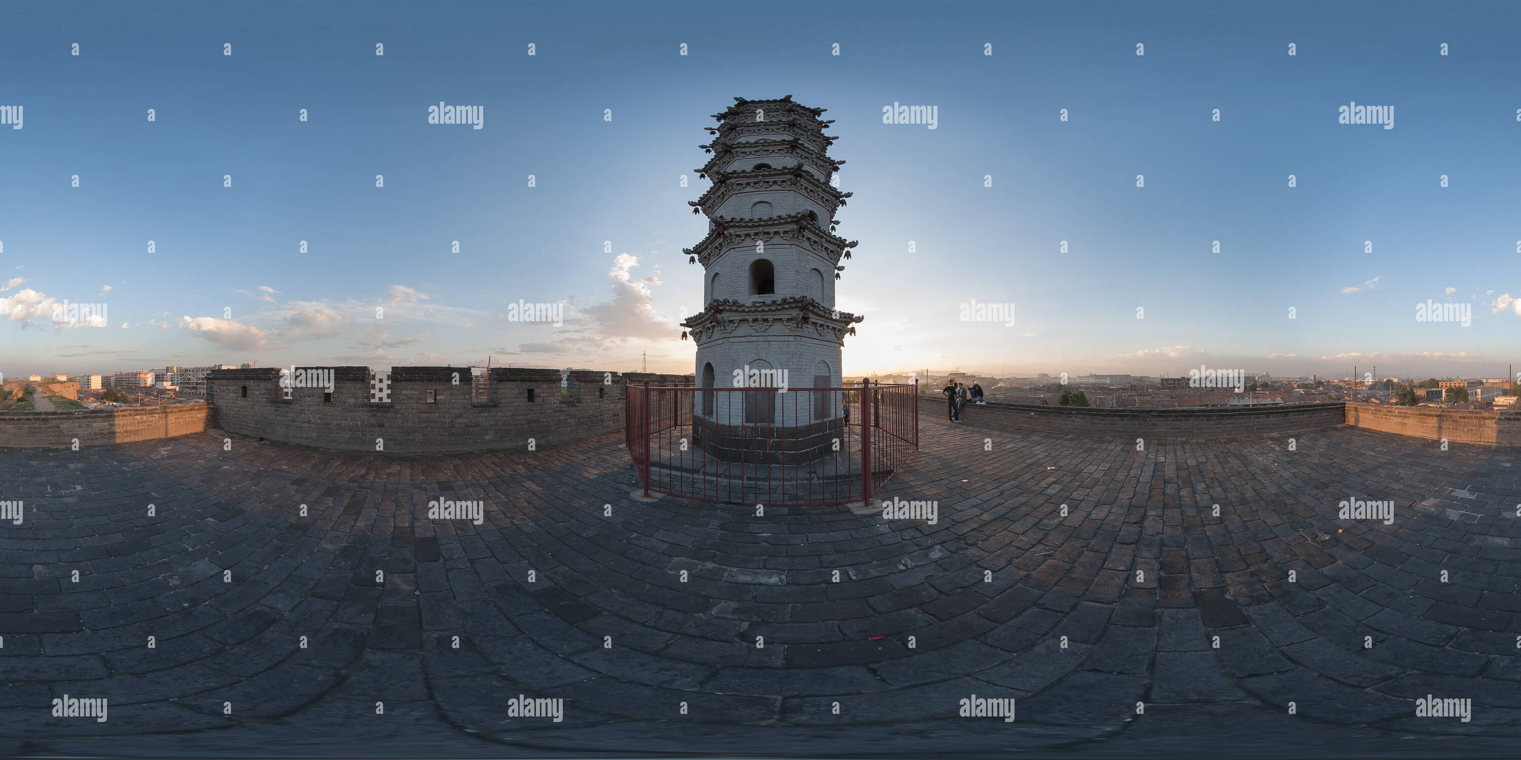 Vue panoramique à 360° de Shanxi Datong Yanta -6