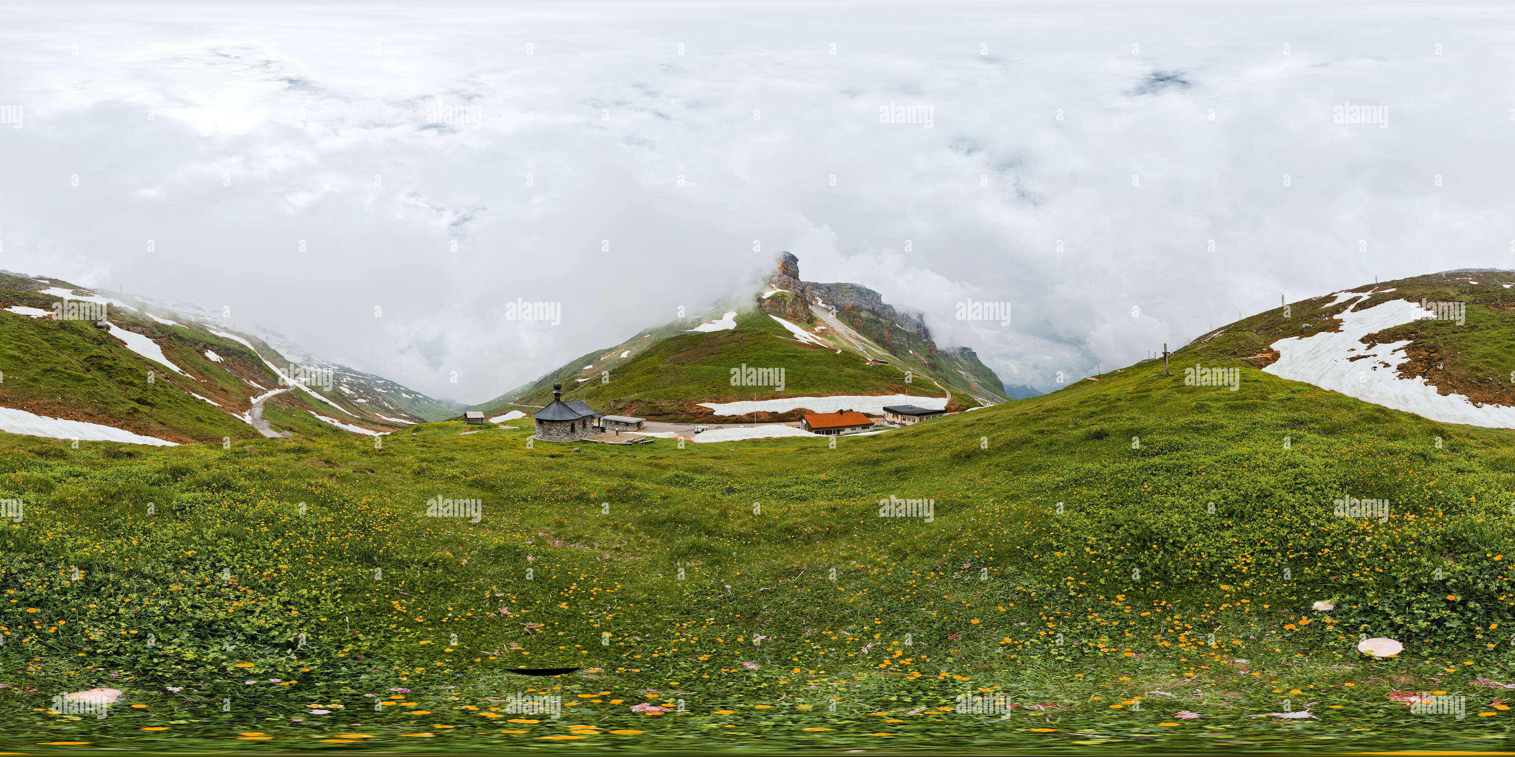 Vue panoramique à 360° de Col du Klausen