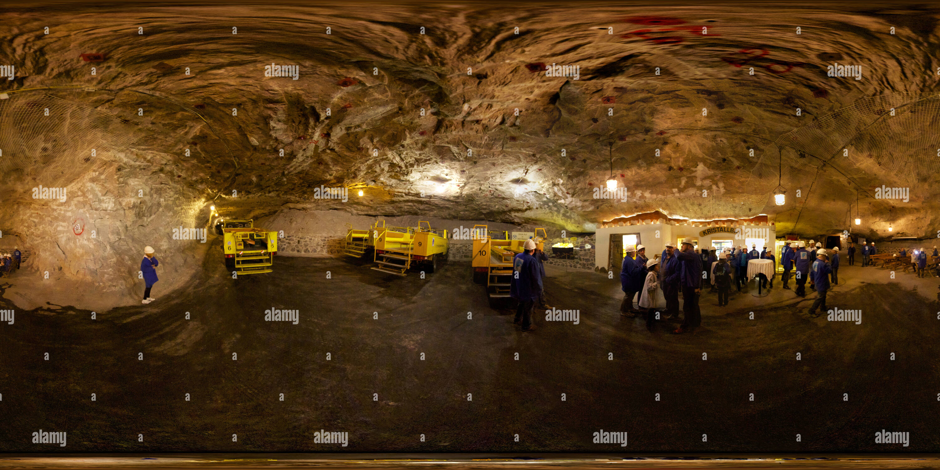 Vue panoramique à 360° de Les mines de sel de Merkers