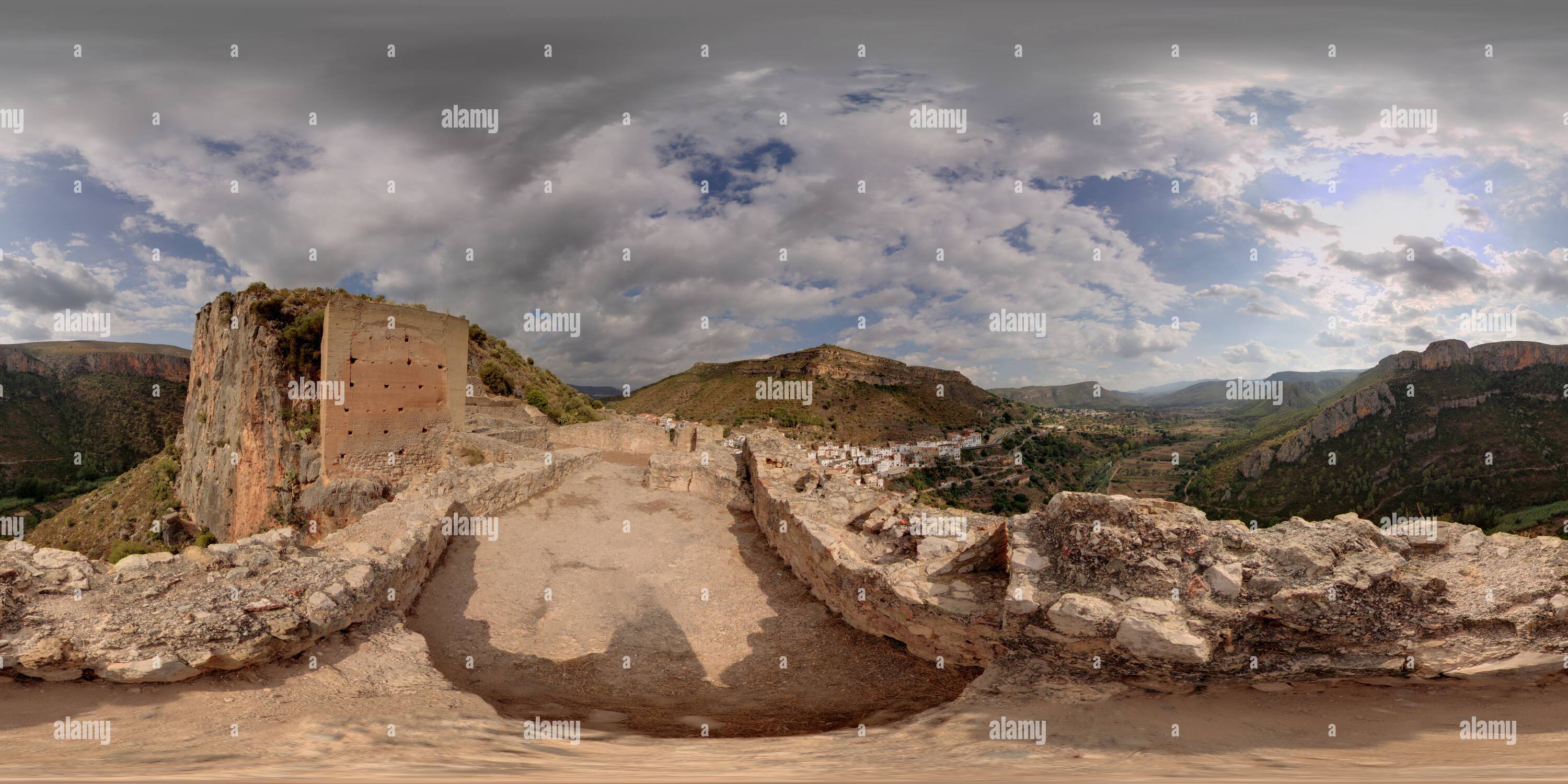 Vue panoramique à 360° de Château de los Olmos