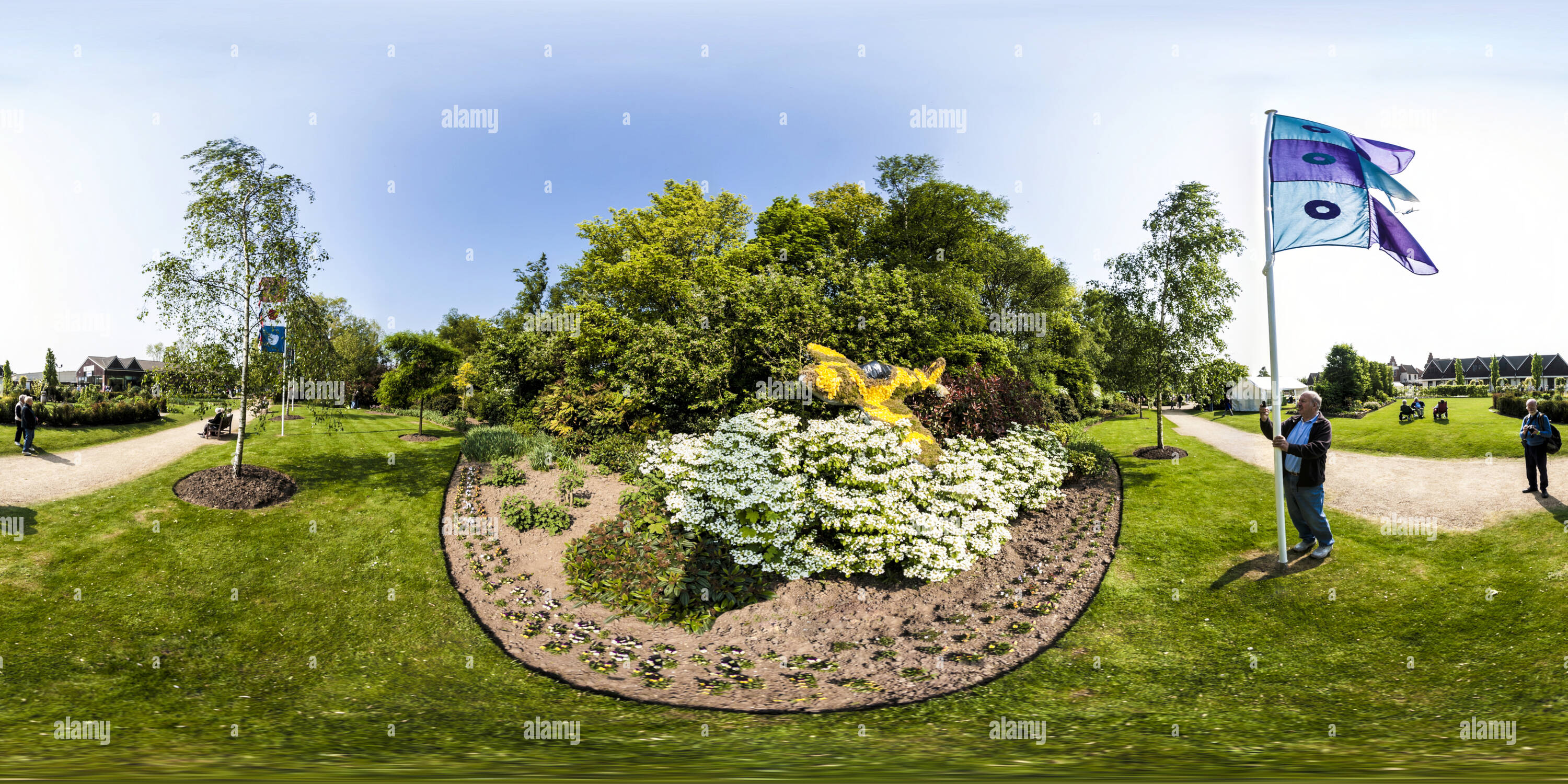 Vue panoramique à 360° de Spitfire Floral